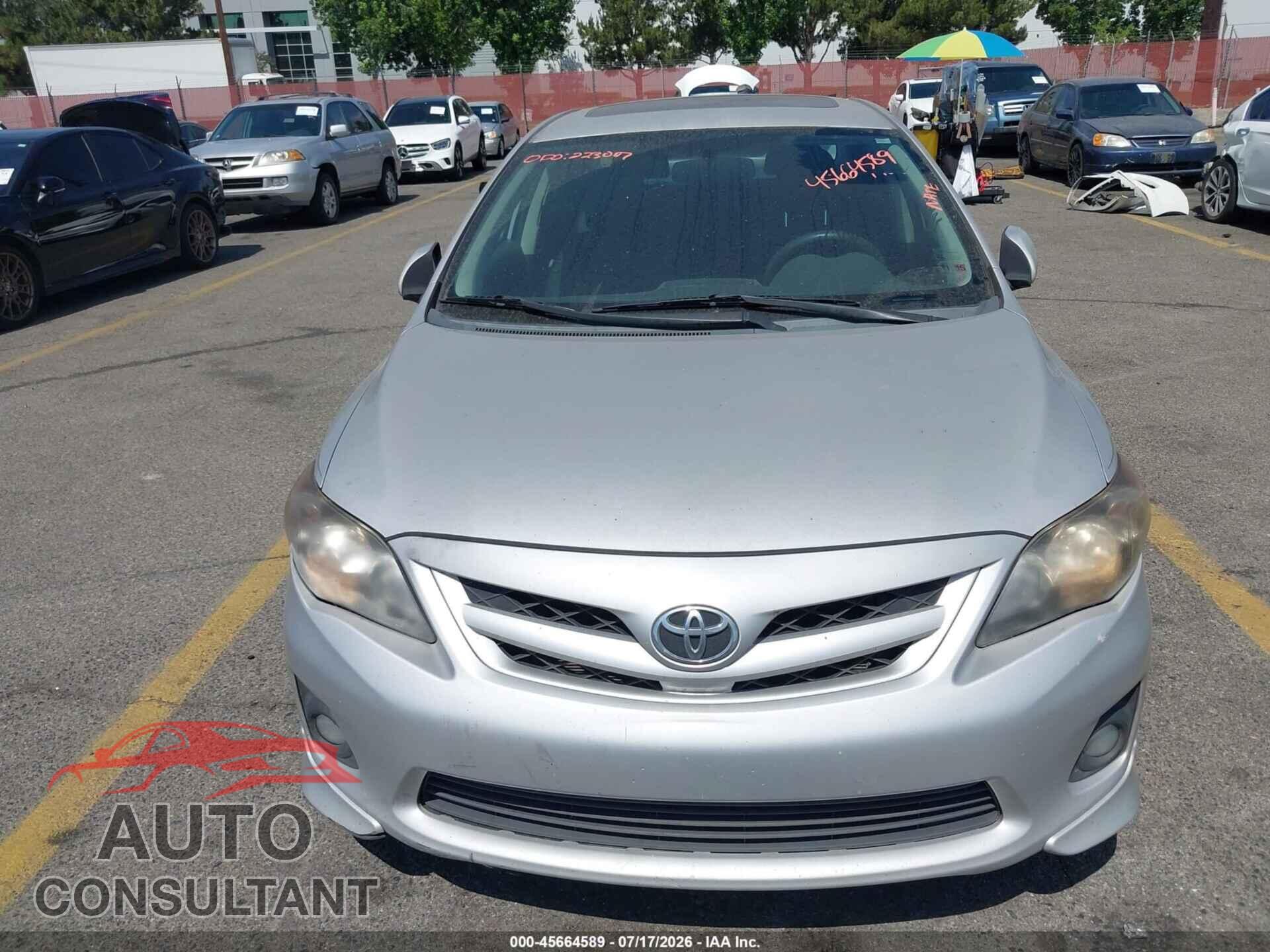 TOYOTA COROLLA 2011 - 2T1BU4EEXBC638340