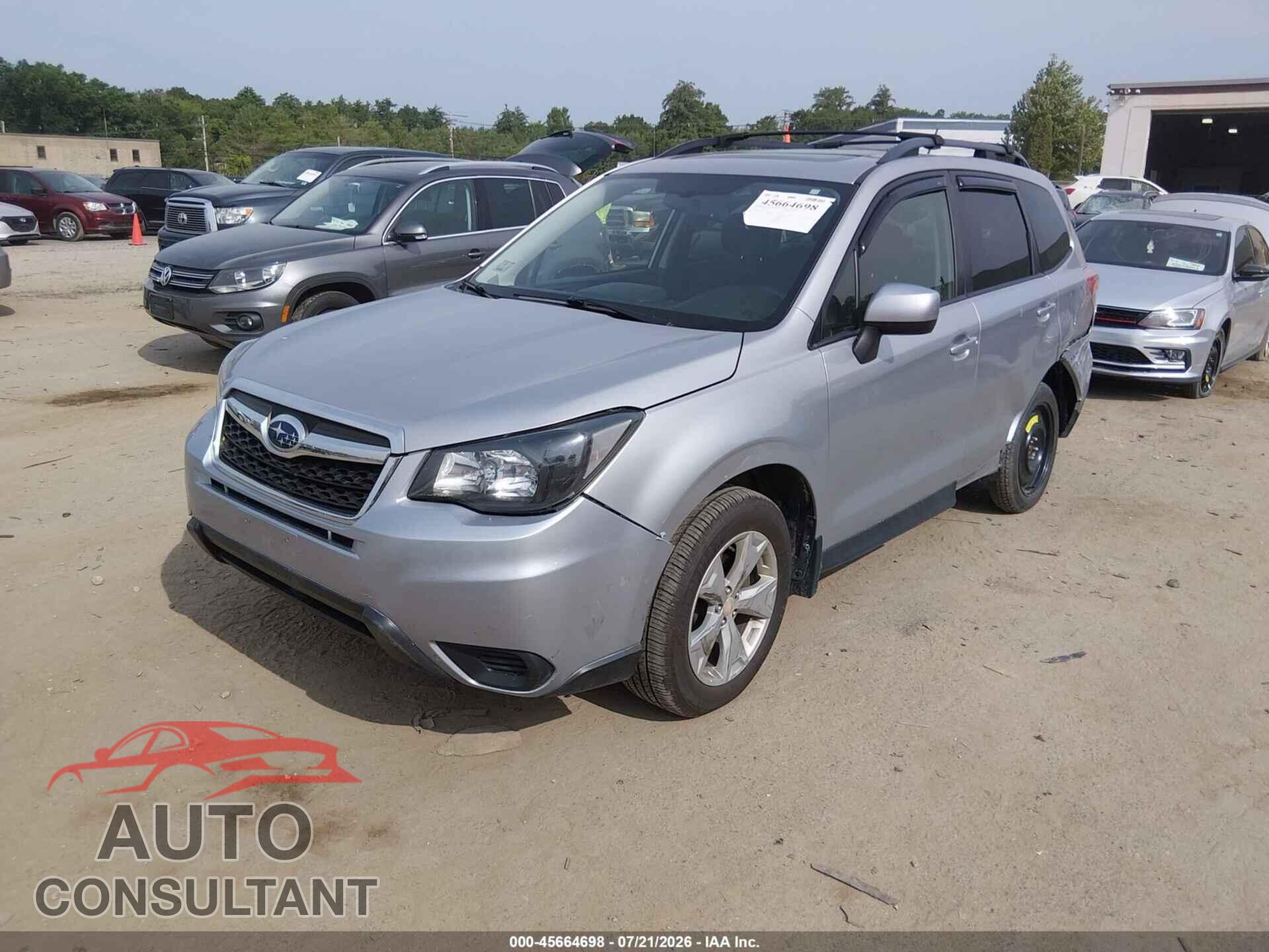 SUBARU FORESTER 2015 - JF2SJADCXFH547840
