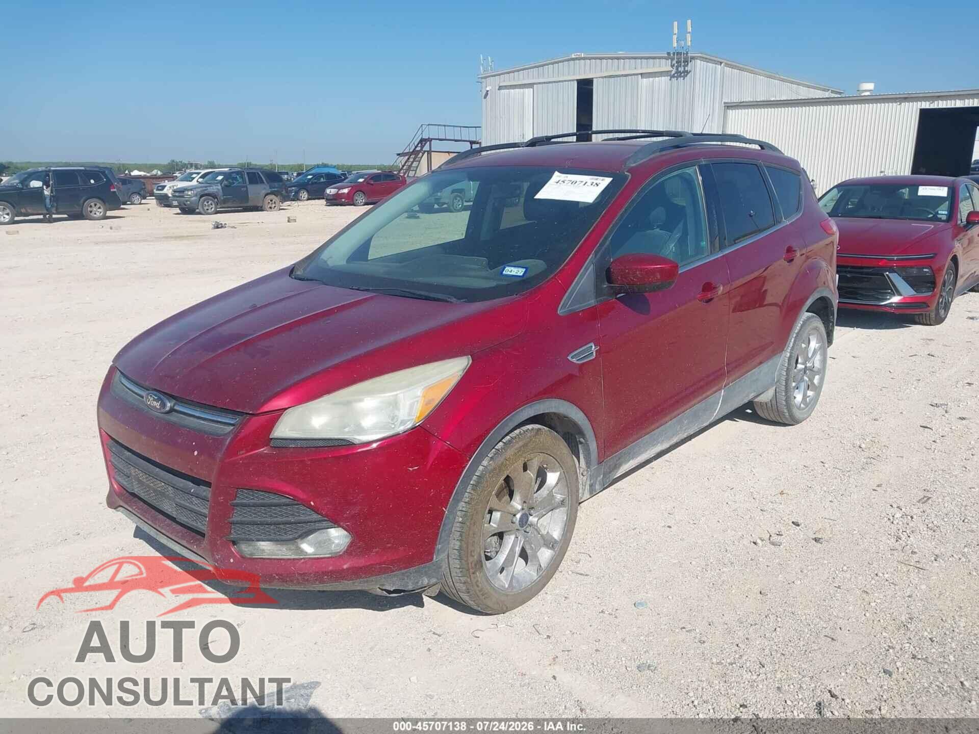 FORD ESCAPE 2014 - 1FMCU0GX8EUD43638