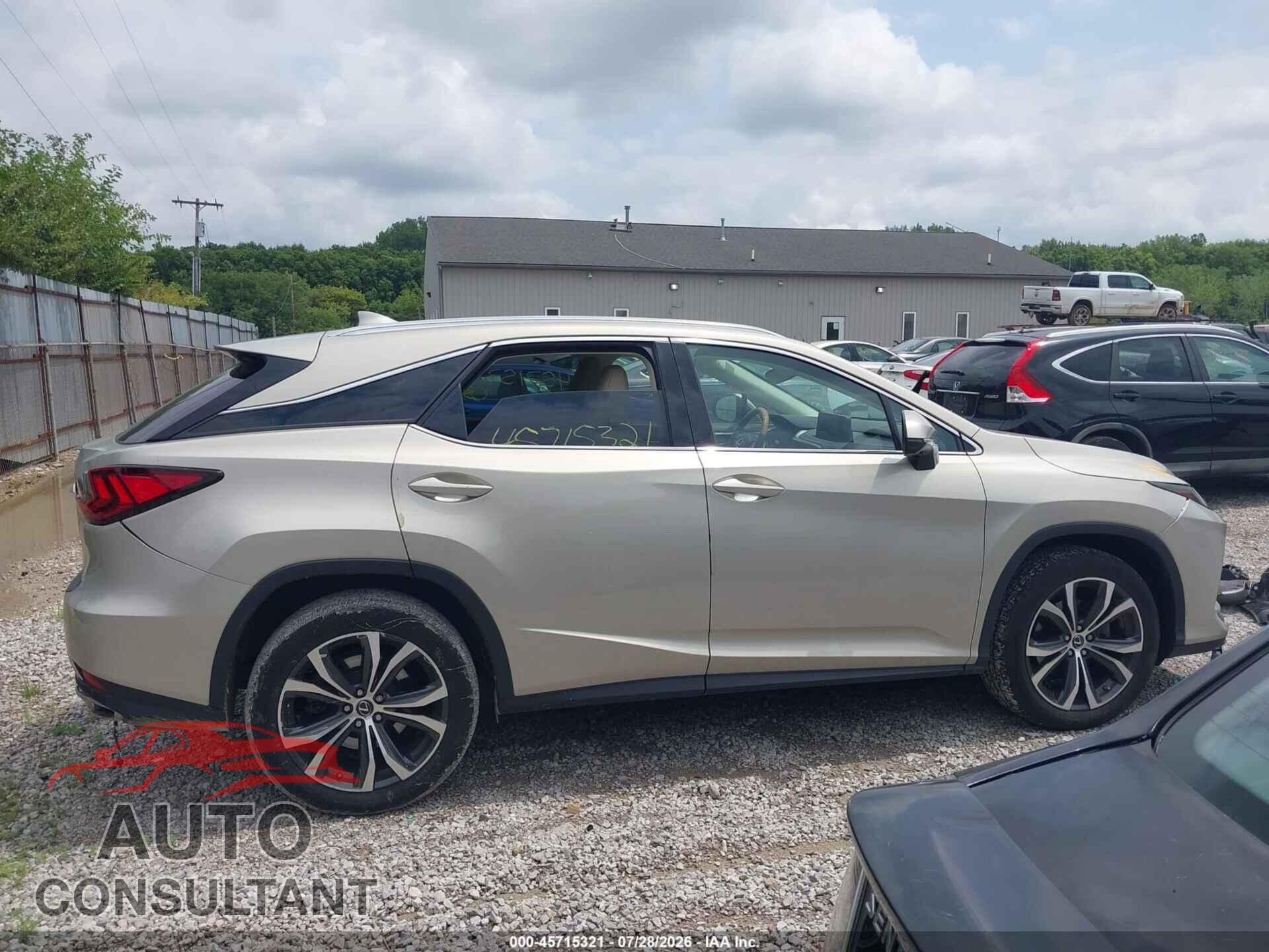 LEXUS RX 2020 - 2T2HZMDA3LC256609