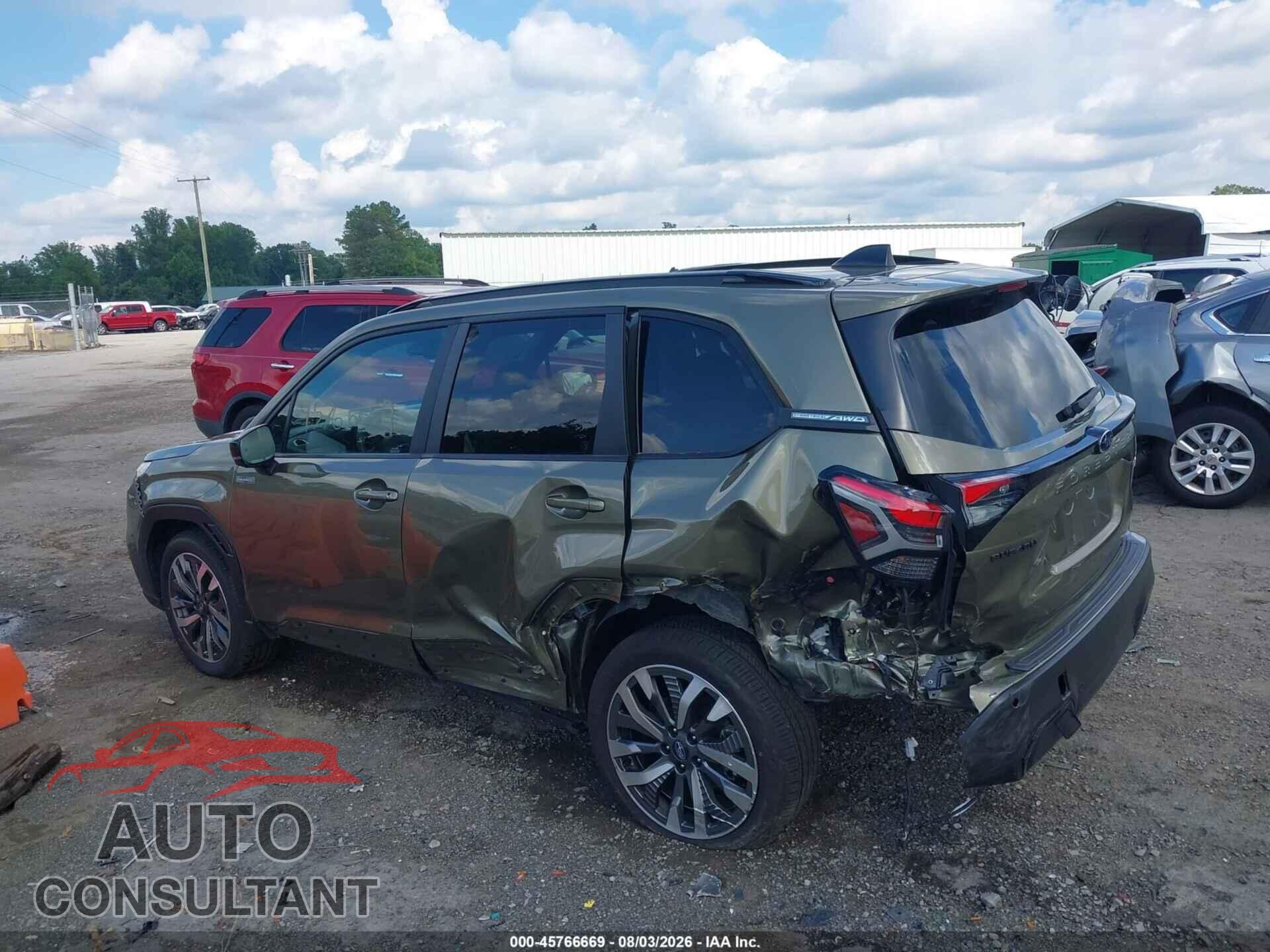 SUBARU FORESTER 2025 - JF2SLSTDXSH450464