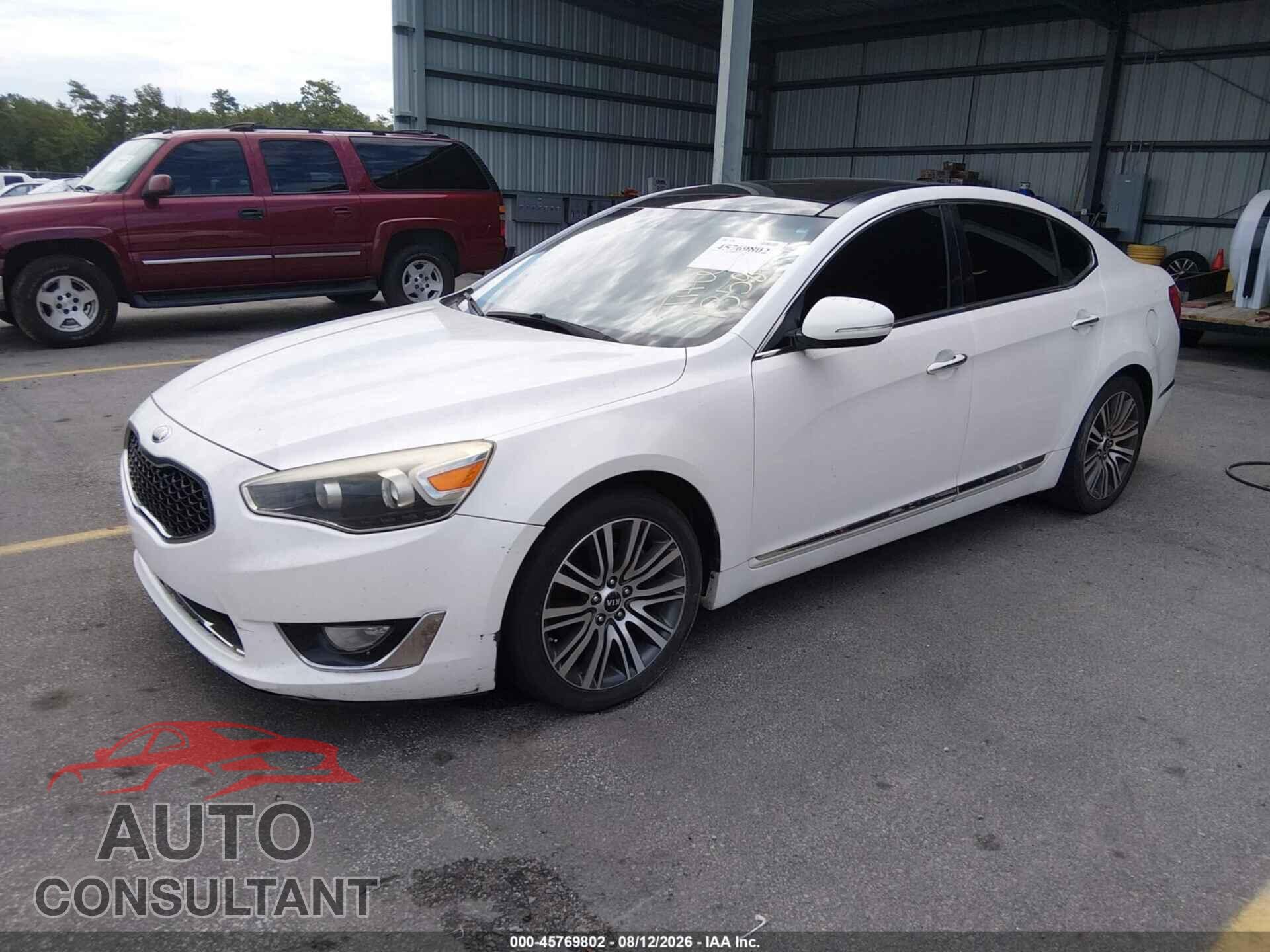 KIA CADENZA 2014 - KNALN4D70E5135807