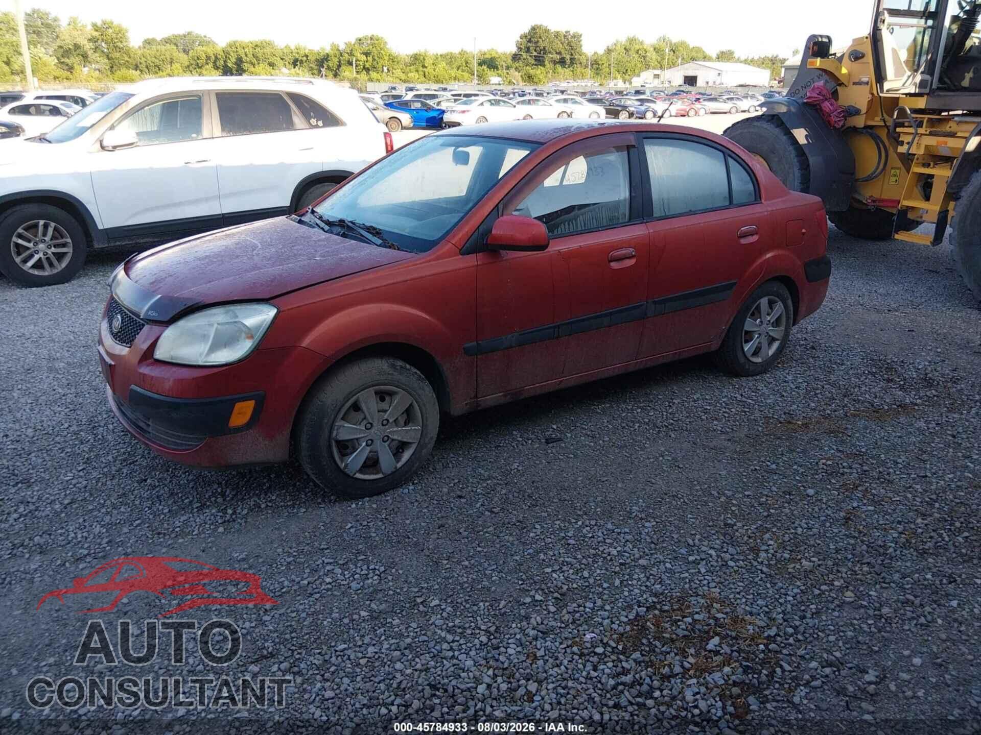 KIA RIO 2009 - KNADE223696534049