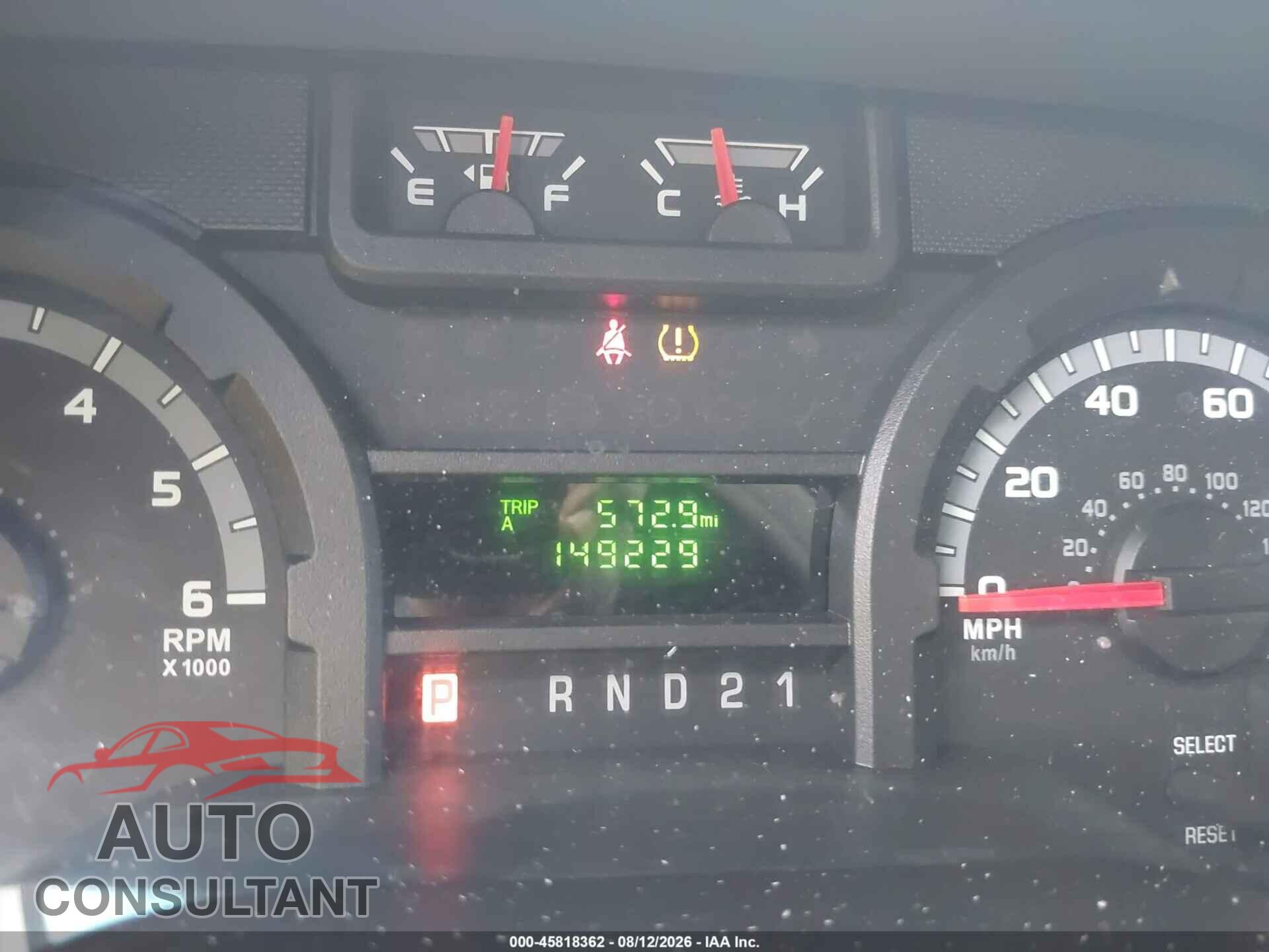 FORD E-250 2010 - 1FTNS2EWXADA30836