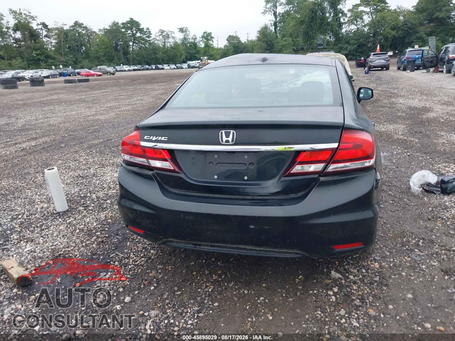 HONDA CIVIC 2013 - 2HGFB2F96DH511995
