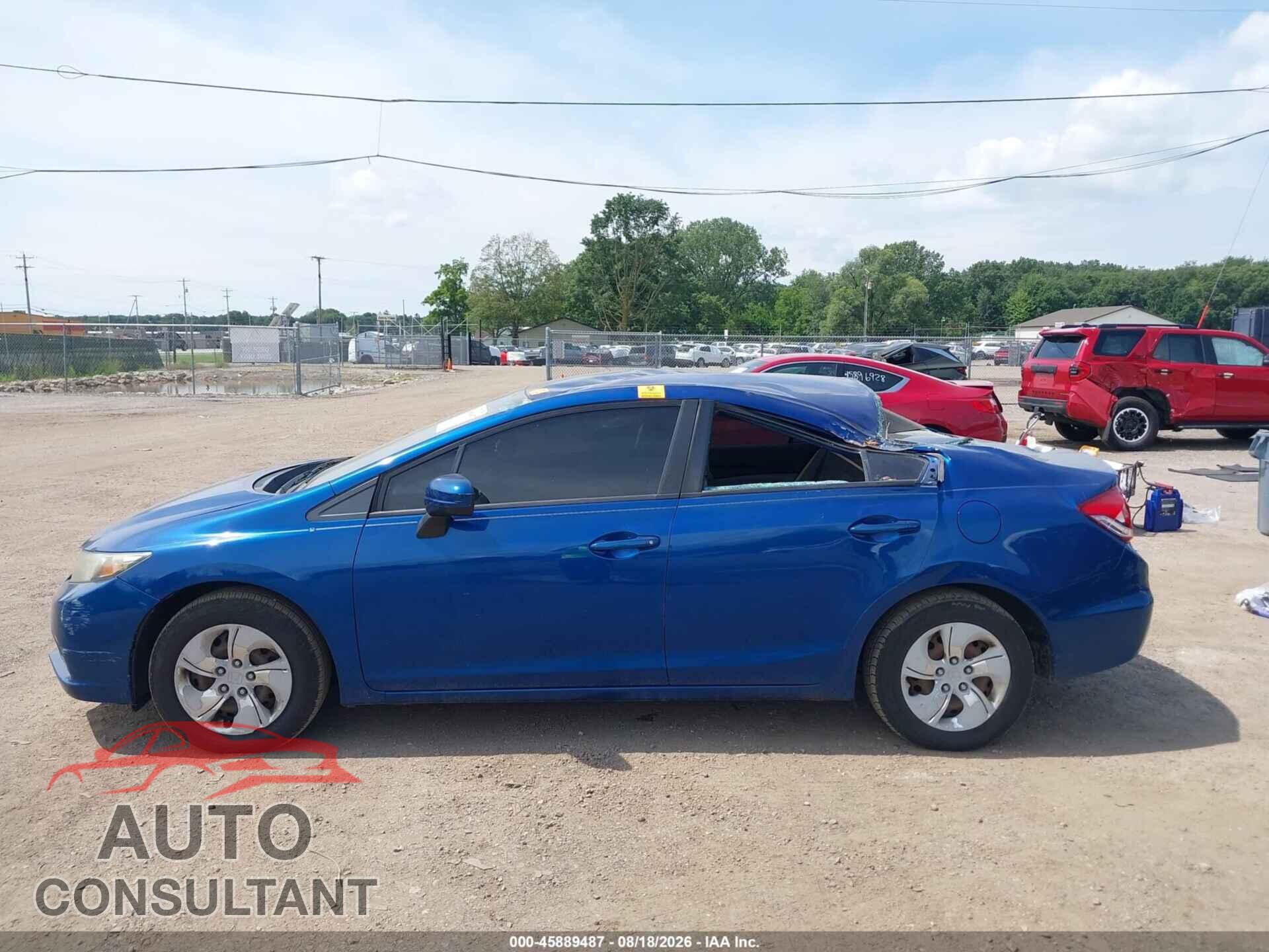 HONDA CIVIC 2014 - 19XFB2F52EE048228
