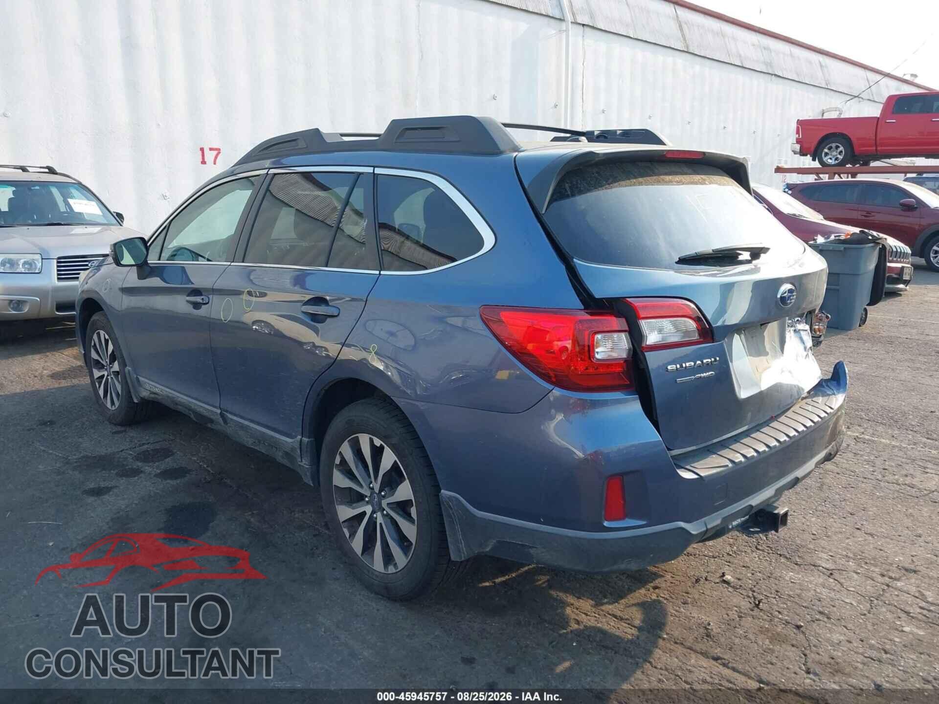 SUBARU OUTBACK 2015 - 4S4BSAJC0F3258944