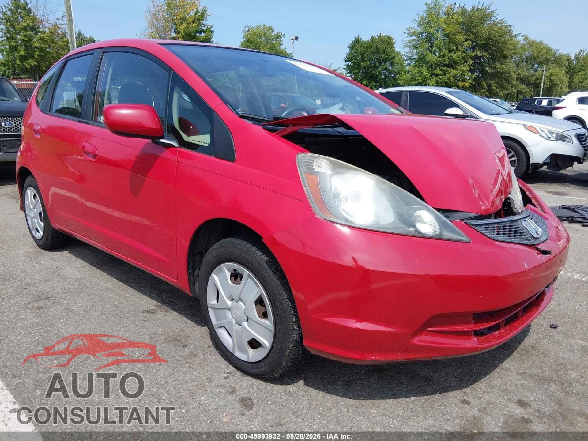 HONDA FIT 2013 - JHMGE8H32DC000209