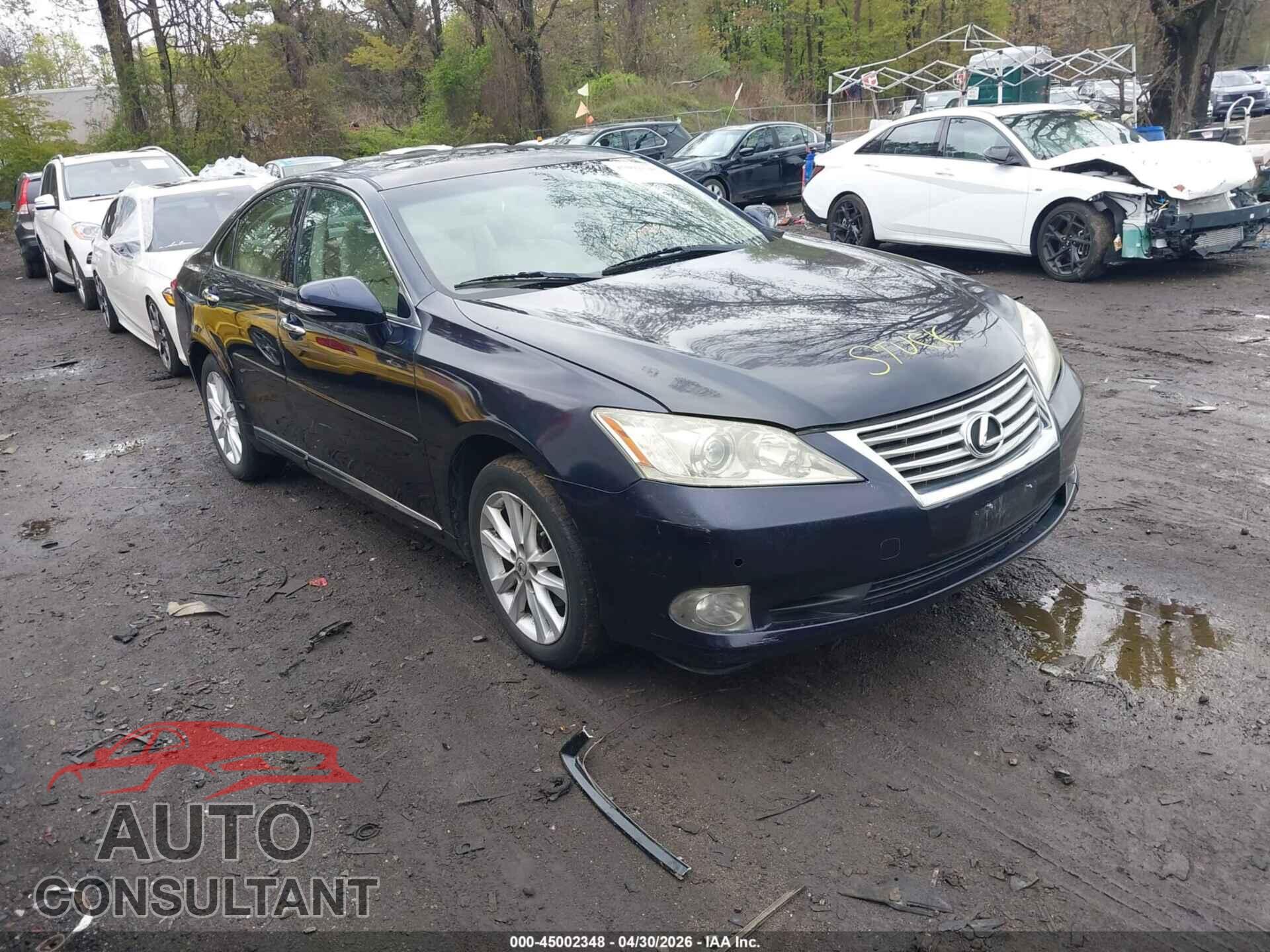 LEXUS ES 350 2010 - JTHBK1EG2A2343203