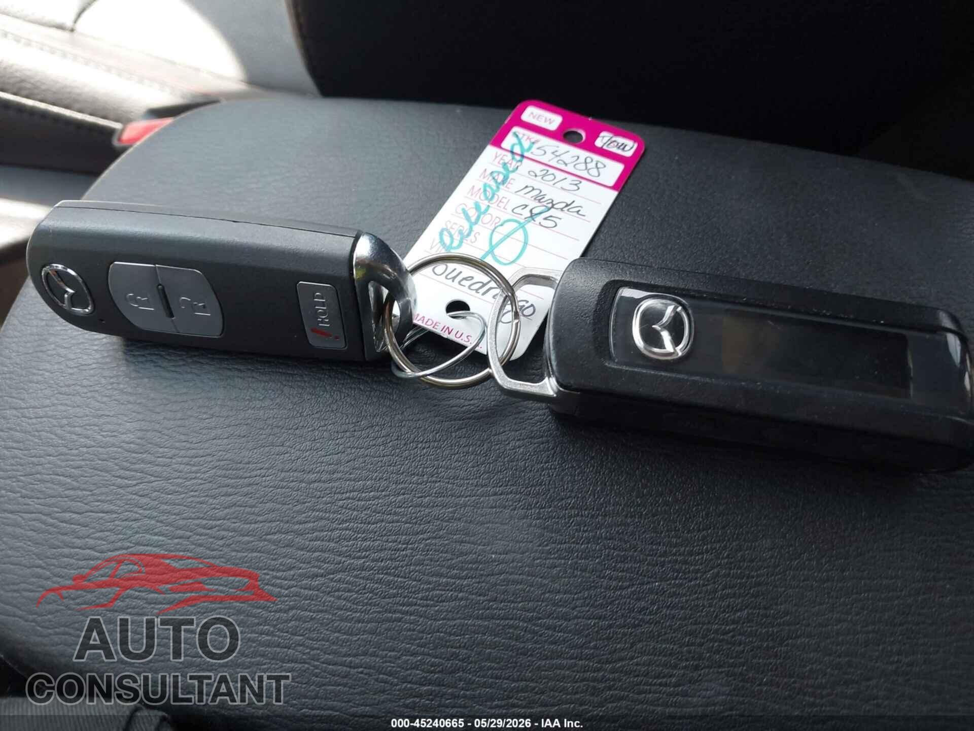 MAZDA CX-5 2013 - JM3KE4DE2D0165763