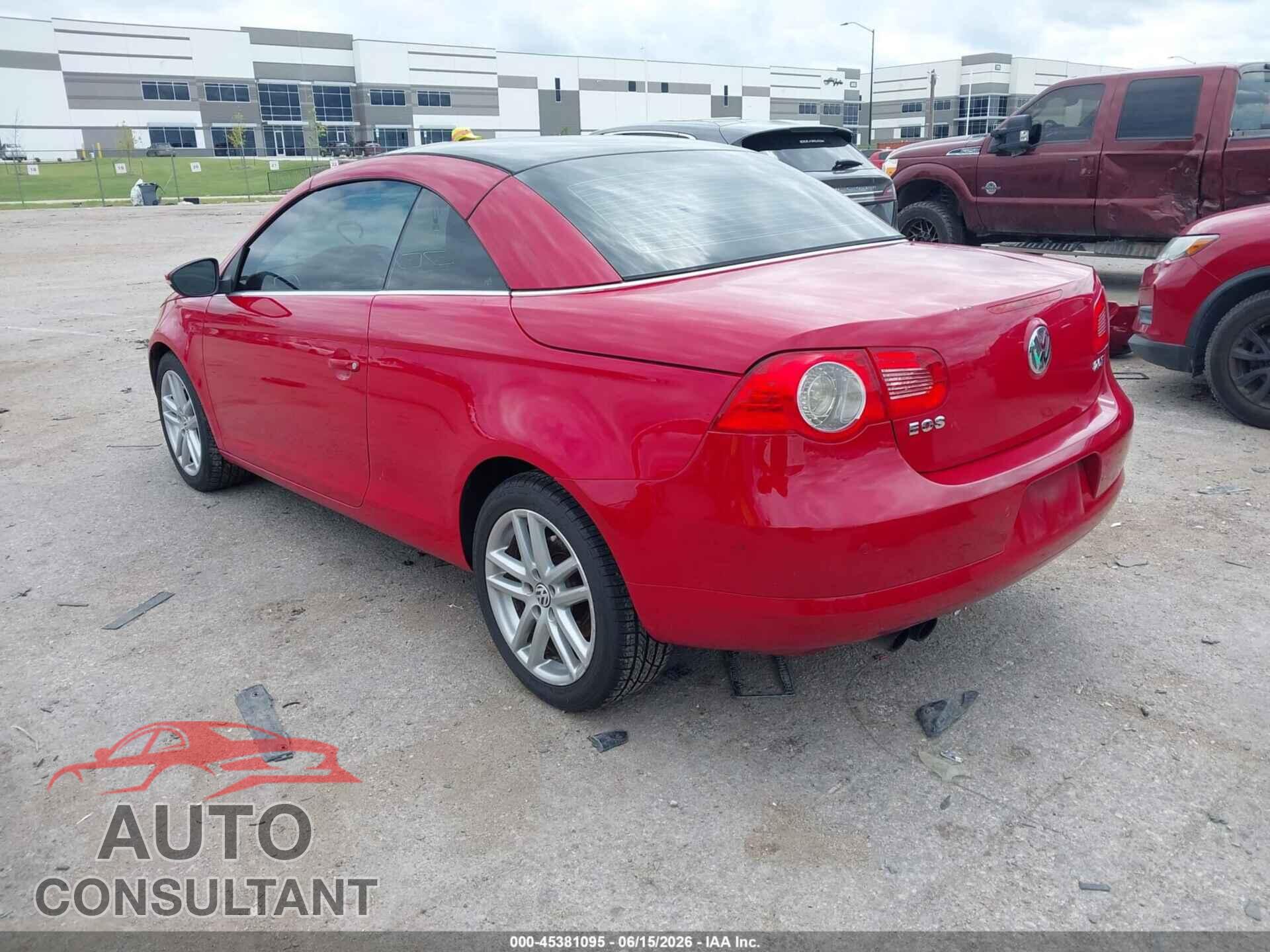 VOLKSWAGEN EOS 2009 - WVWFA71F09V015780