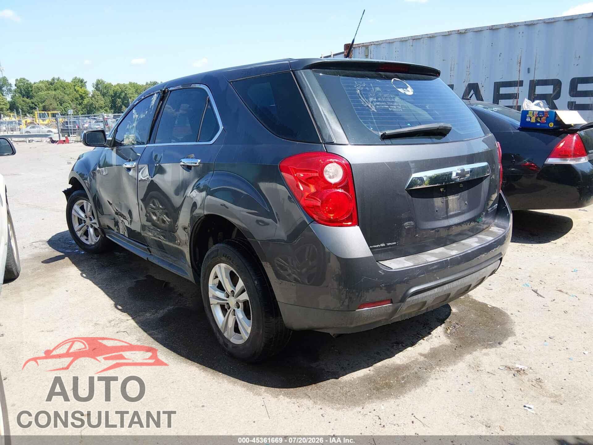 CHEVROLET EQUINOX 2011 - 2GNALBEC5B1229881