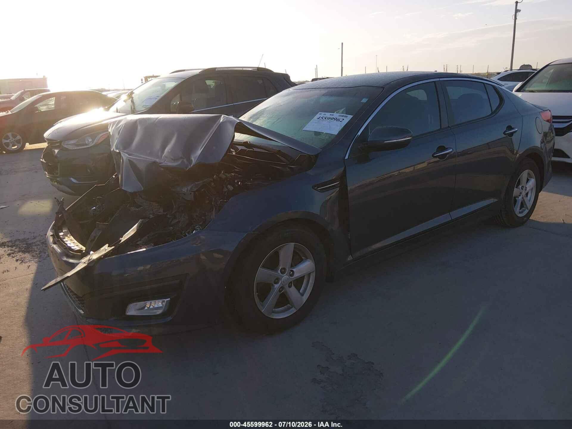 KIA OPTIMA 2015 - KNAGM4A70F5597360
