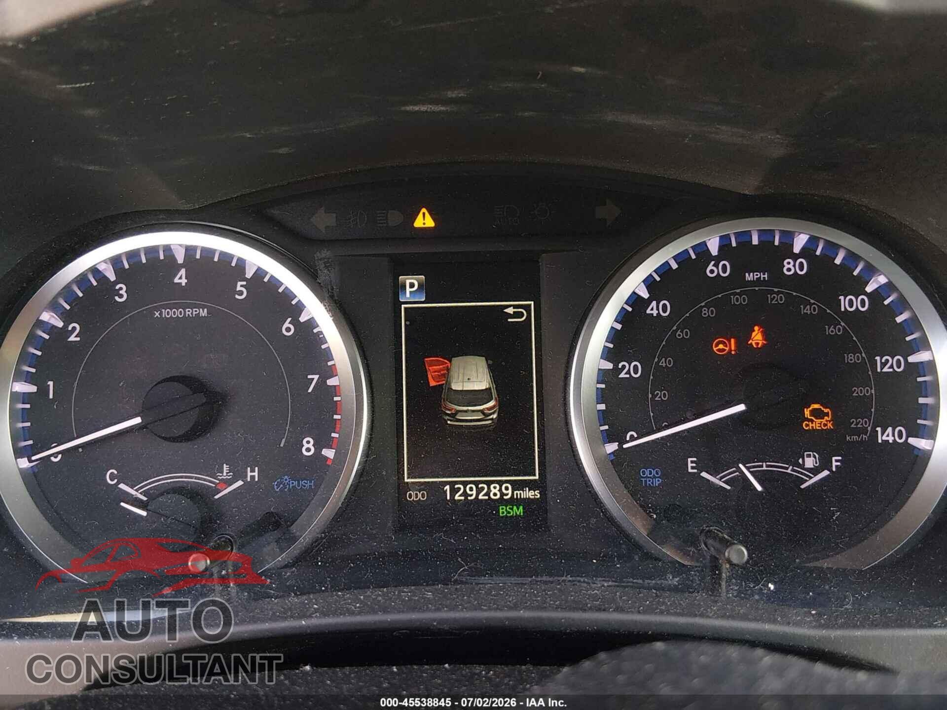 TOYOTA HIGHLANDER 2019 - 5TDBZRFH4KS716030