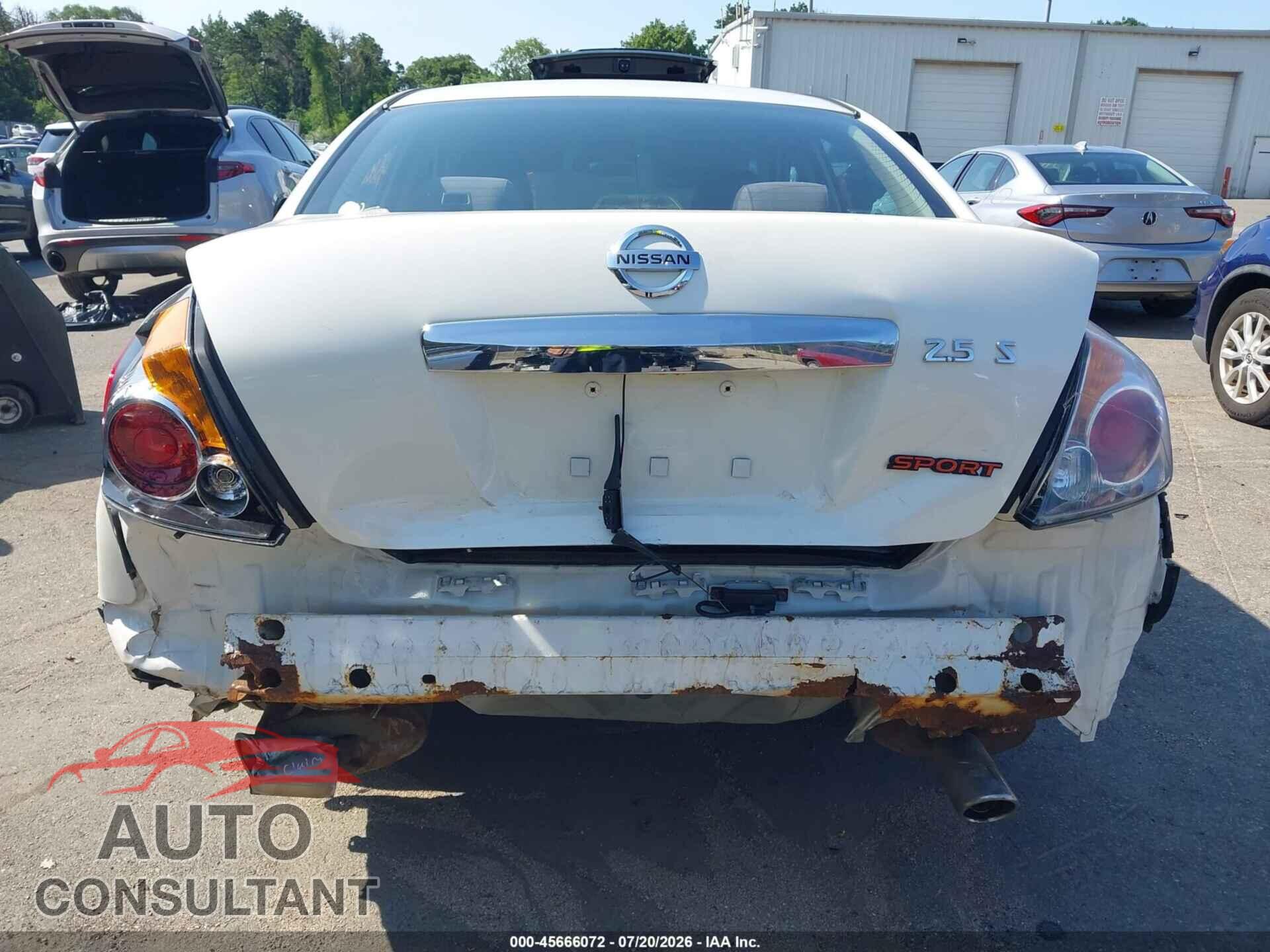 NISSAN ALTIMA 2012 - 1N4AL2AP1CC249578