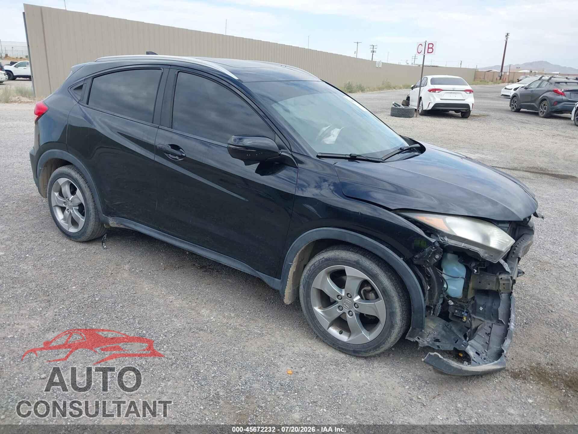 HONDA HR-V 2017 - 3CZRU5H78HM726086