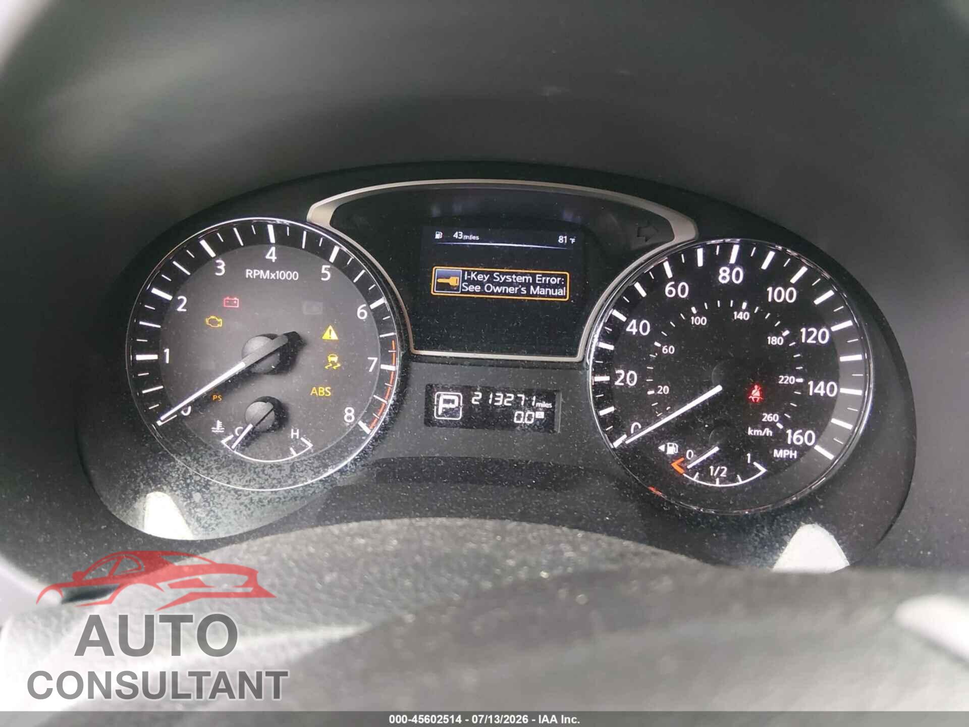 NISSAN ALTIMA 2014 - 1N4AL3AP3EC196746