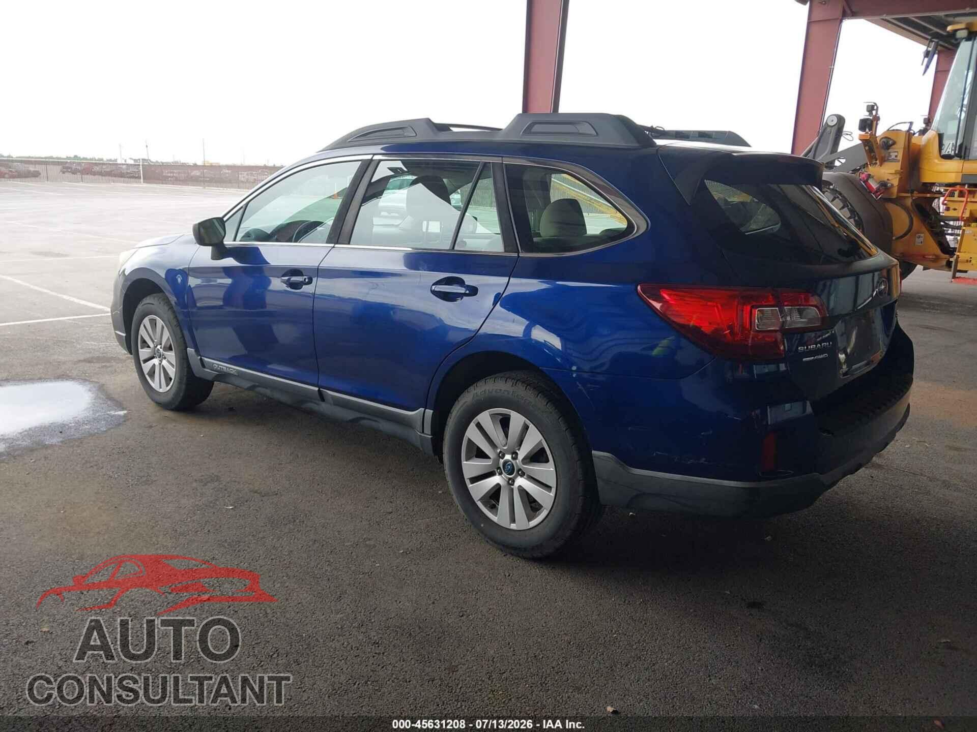 SUBARU OUTBACK 2017 - 4S4BSAAC9H3284137