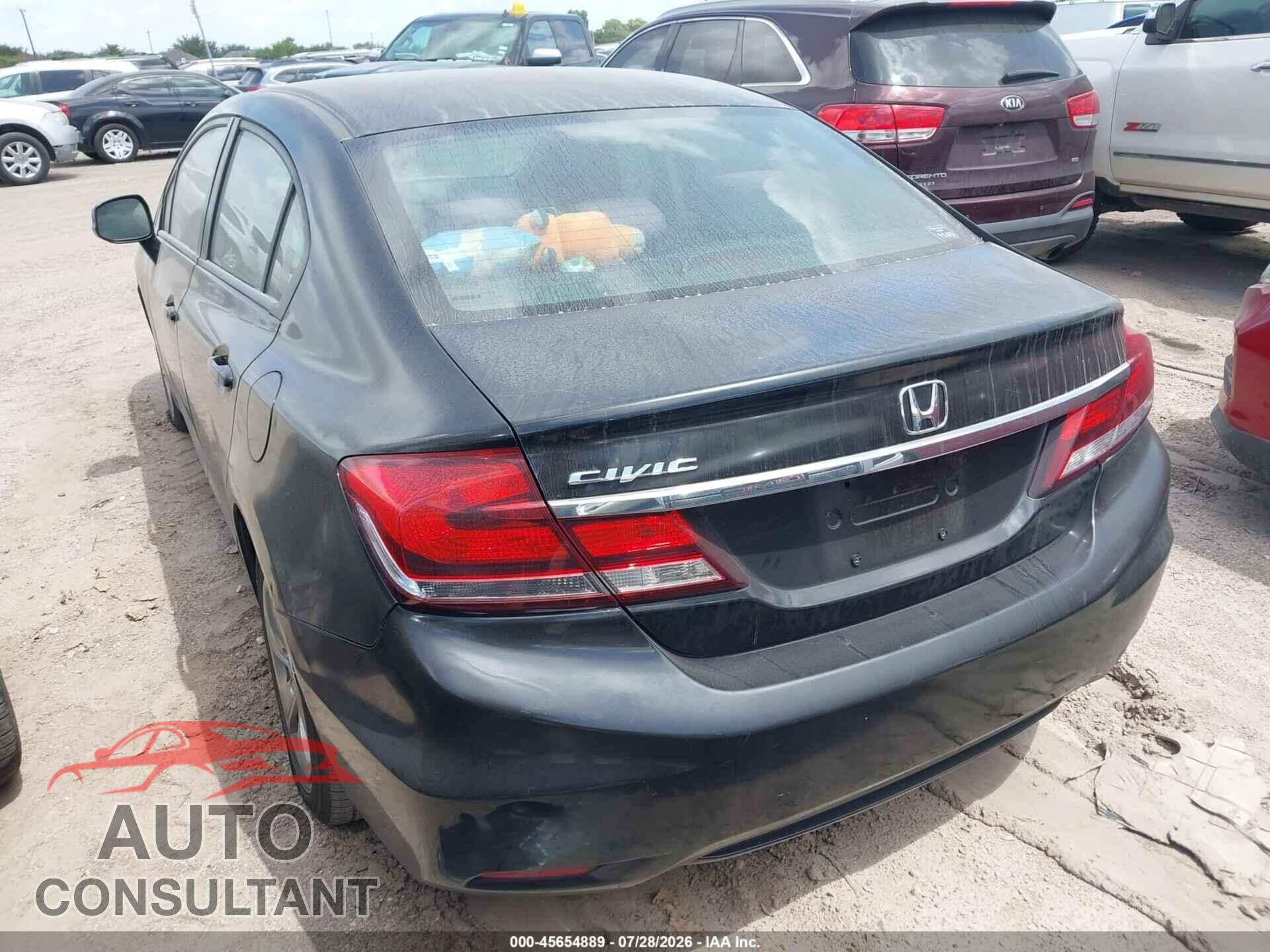 HONDA CIVIC 2013 - 2HGFB2F56DH597709