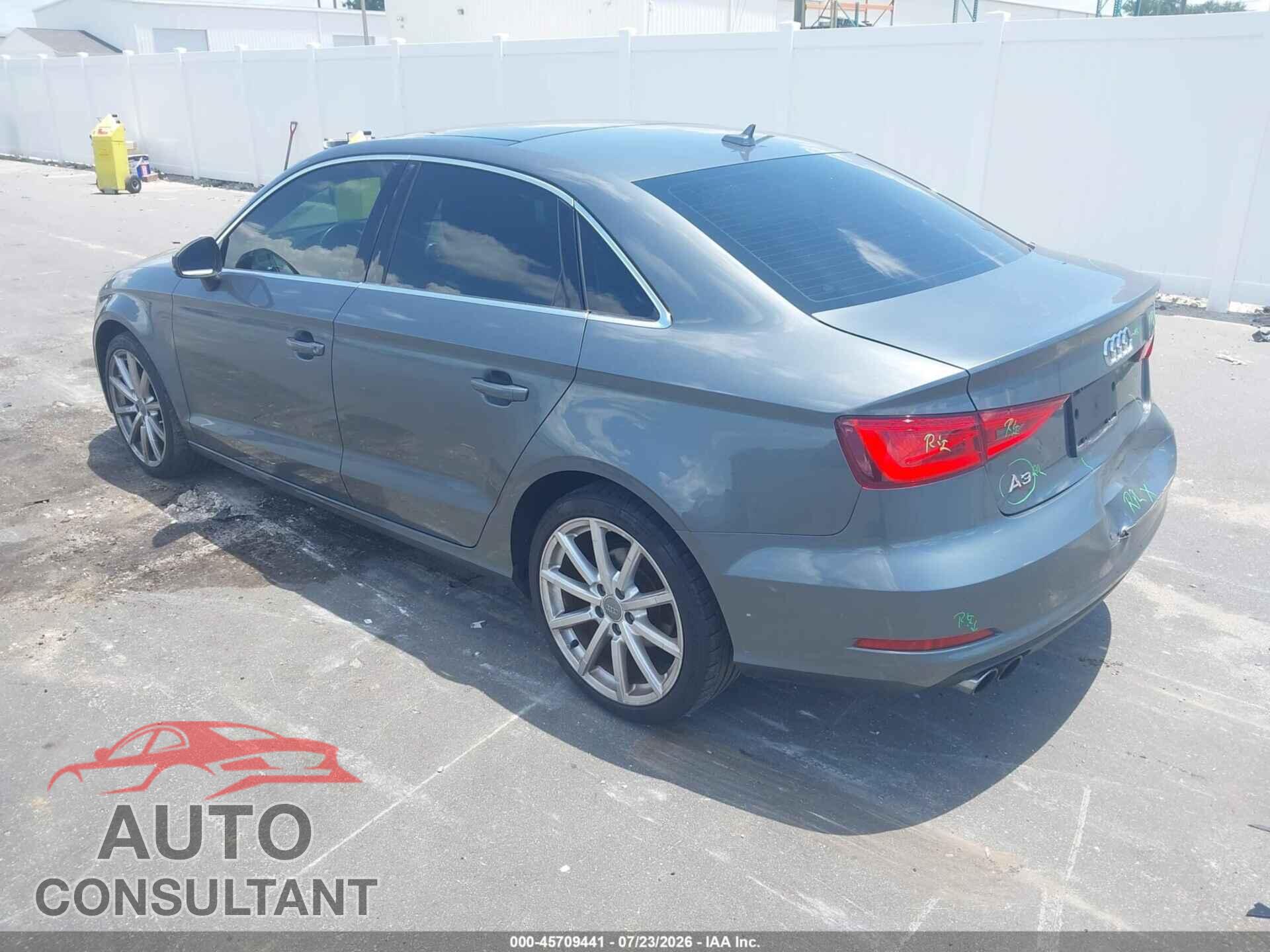 AUDI A3 2015 - WAUCCGFF0F1005126