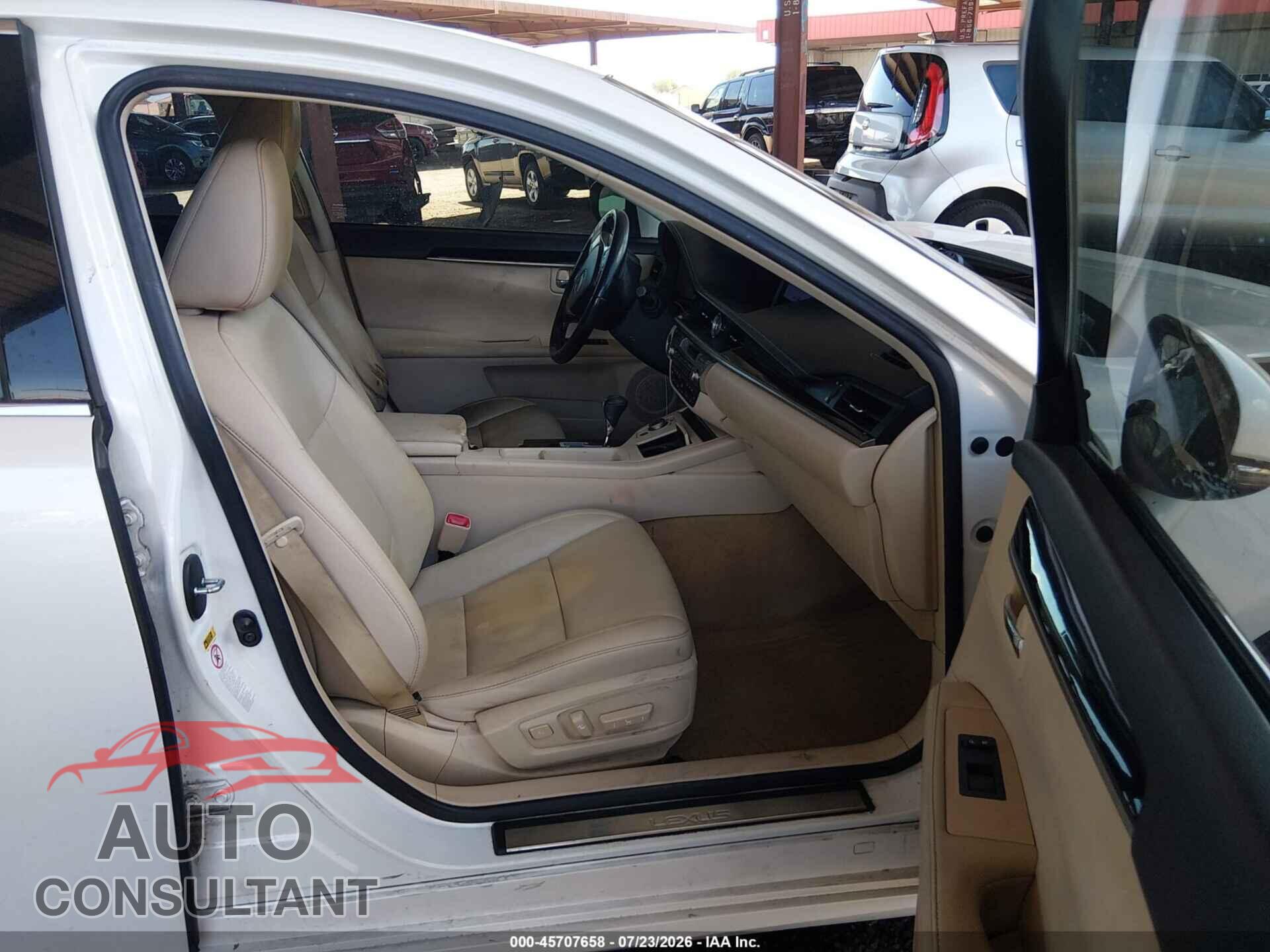 LEXUS ES 350 2014 - JTHBK1GG3E2139674