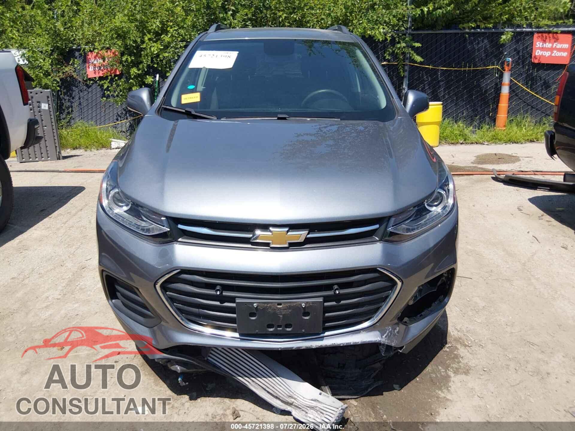 CHEVROLET TRAX 2020 - 3GNCJLSB8LL322698