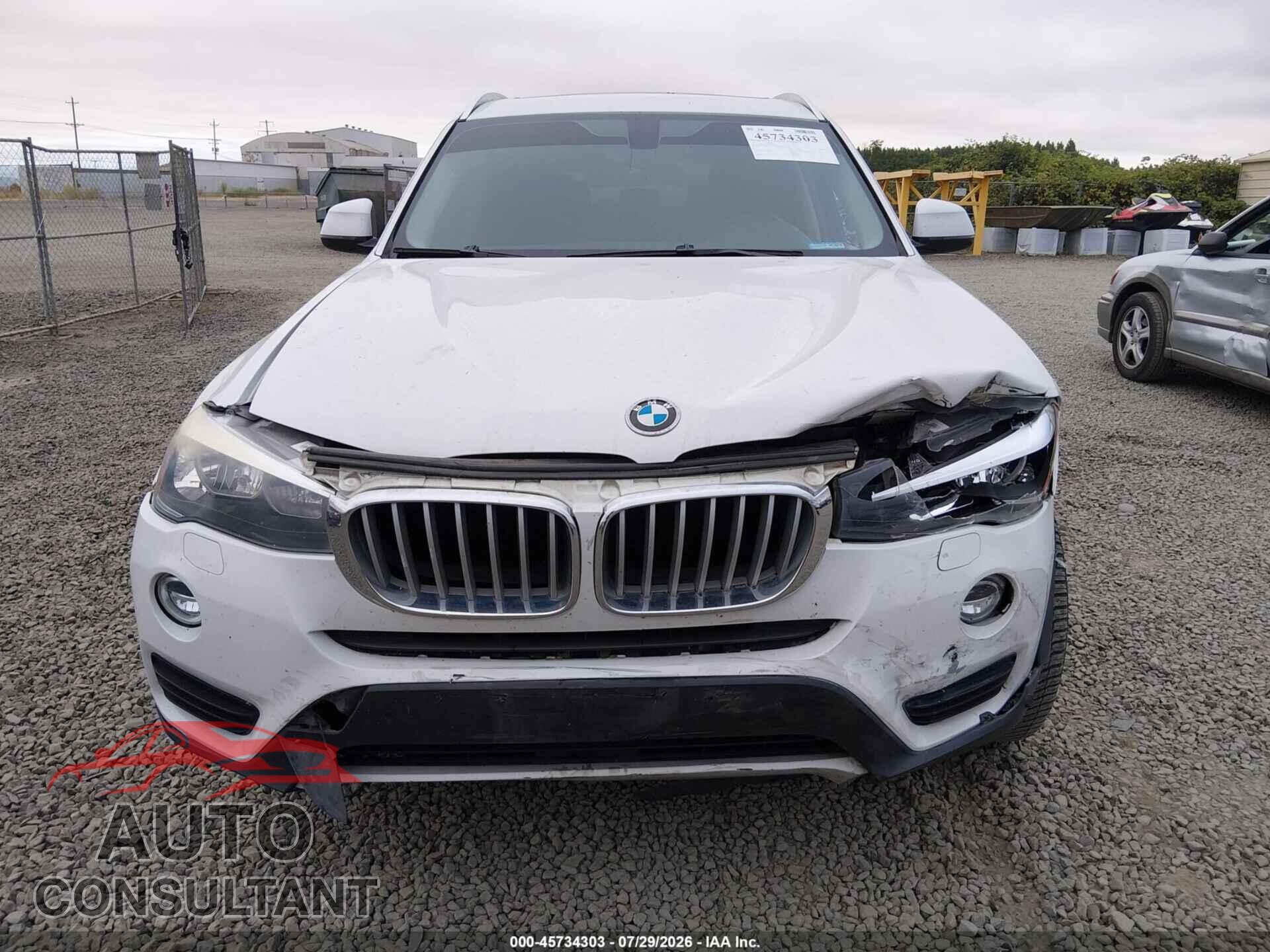 BMW X3 2017 - 5UXWX9C37H0W70901