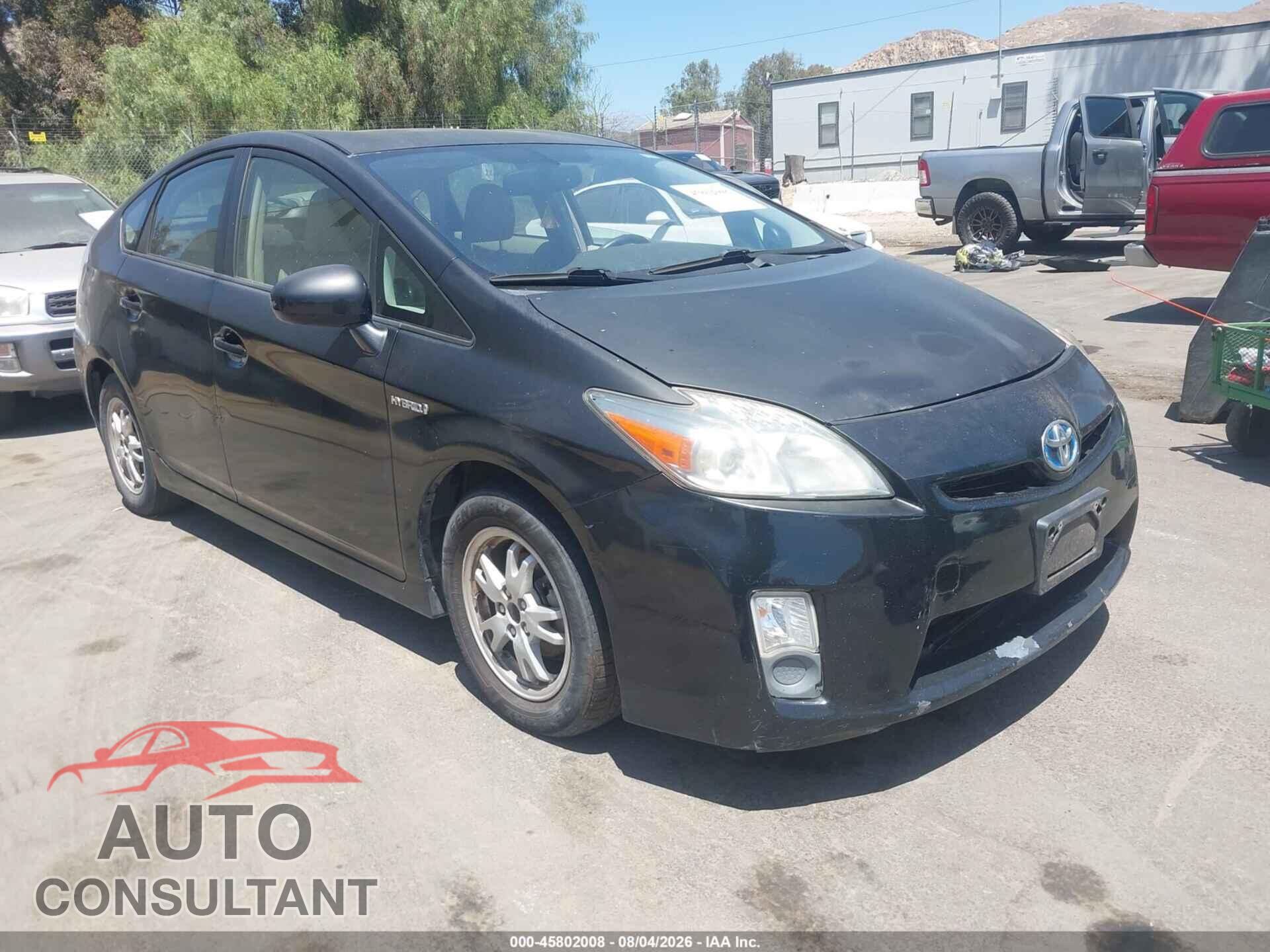 TOYOTA PRIUS 2011 - JTDKN3DU5B1457568
