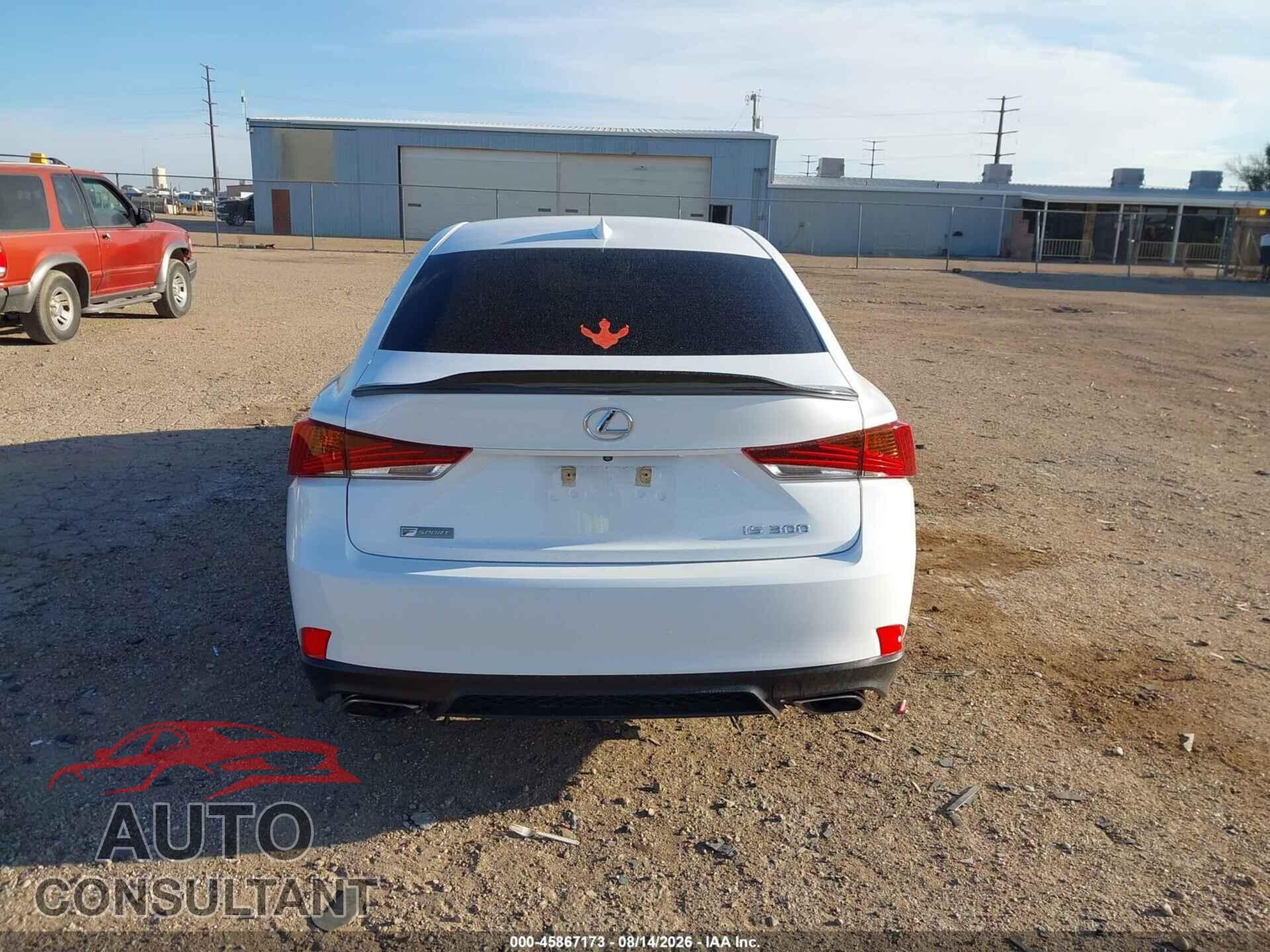 LEXUS IS 300 2018 - JTHBA1D22J5080461