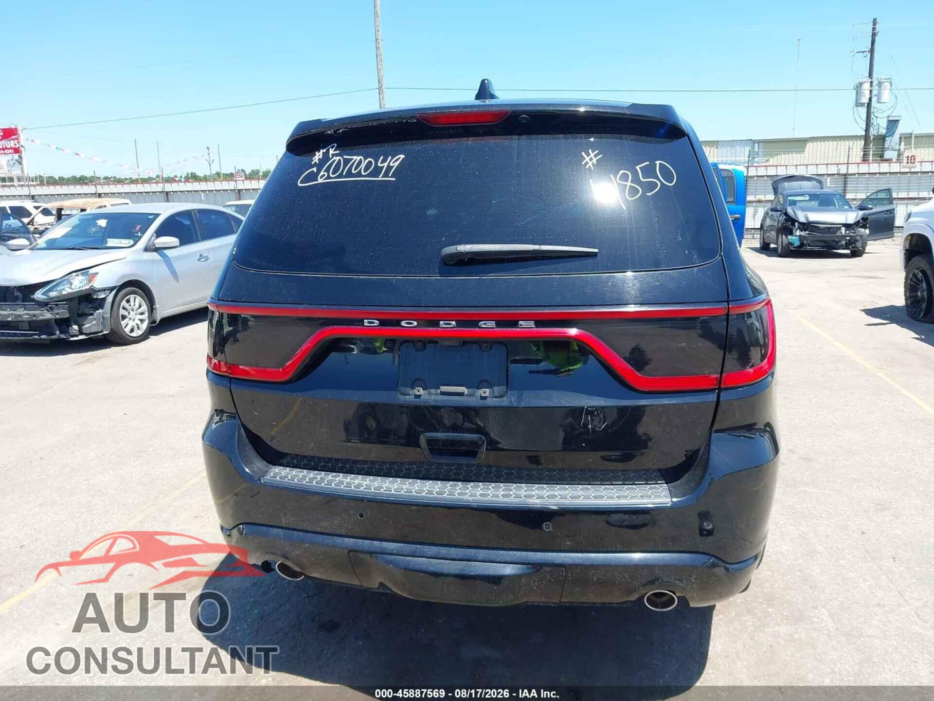 DODGE DURANGO 2017 - 1C4RDHDG8HC774850
