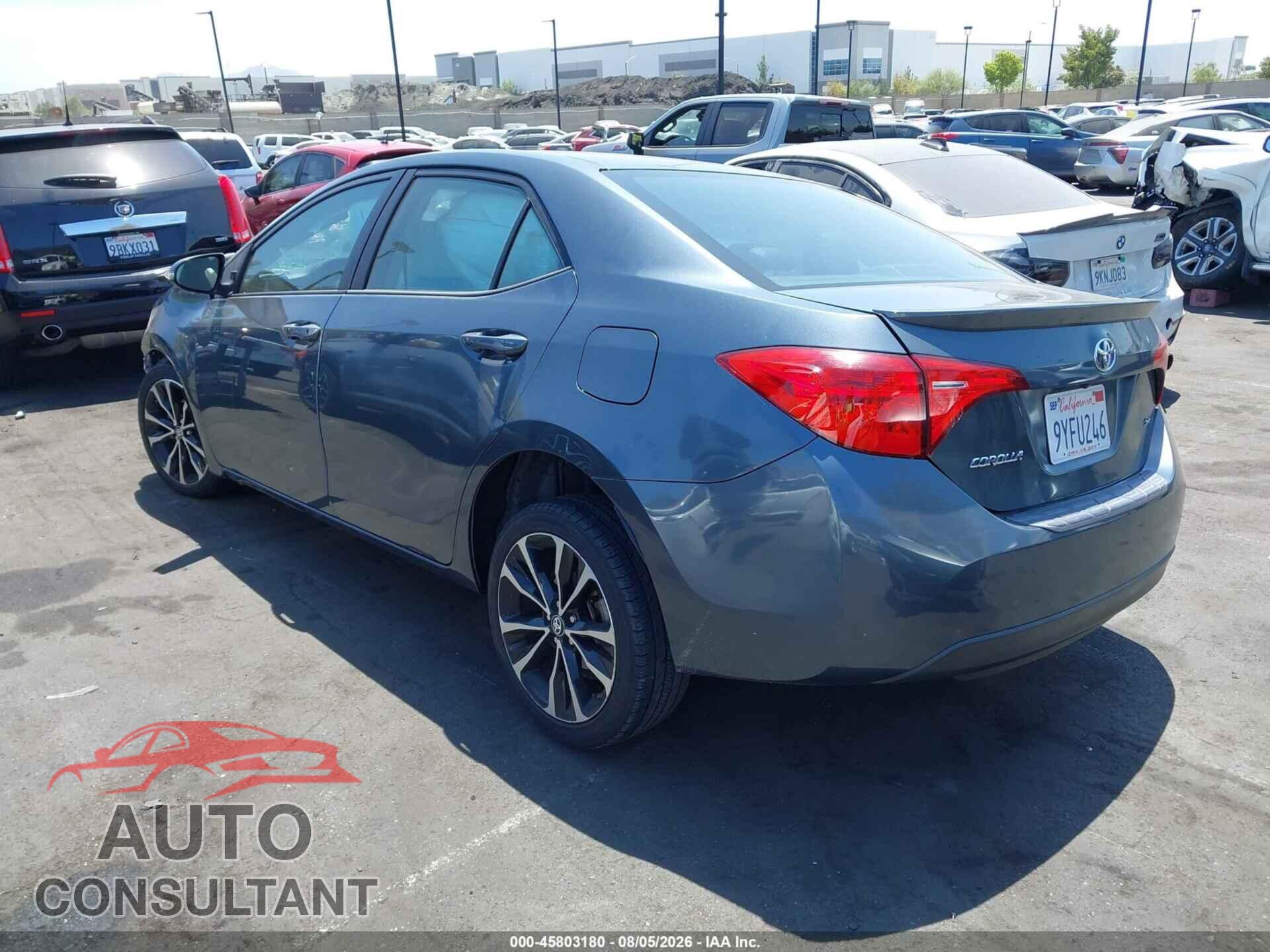 TOYOTA COROLLA 2017 - 5YFBURHE1HP736741