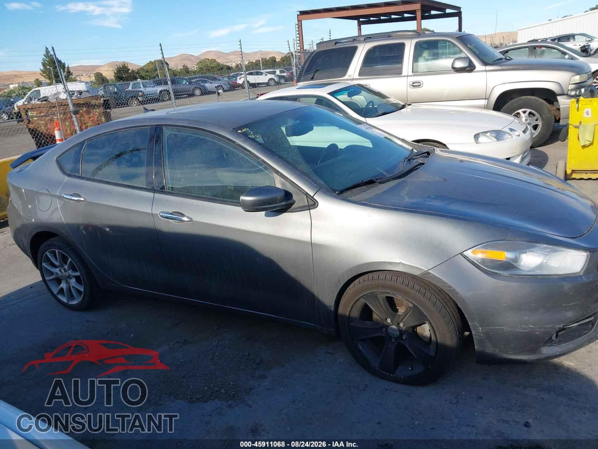 DODGE DART 2013 - 1C3CDFCH7DD198472