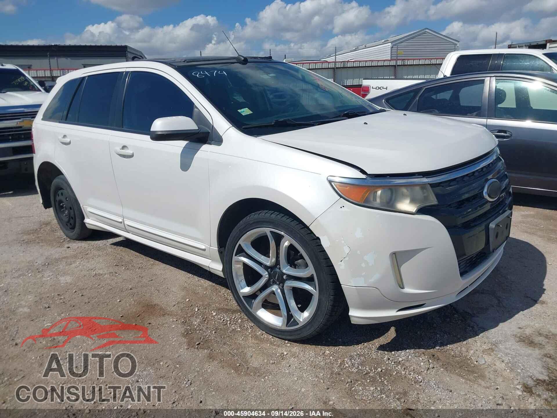 FORD EDGE 2013 - 2FMDK3AK7DBA58474