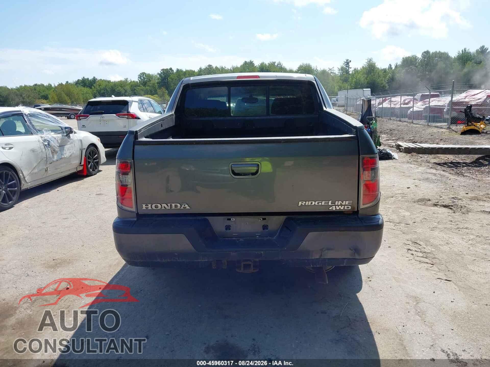 HONDA RIDGELINE 2012 - 5FPYK1F42CB451683