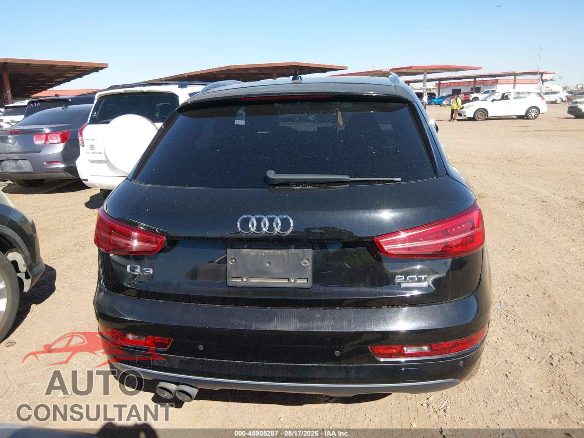 AUDI Q3 2016 - WA1EFCFS6GR019764
