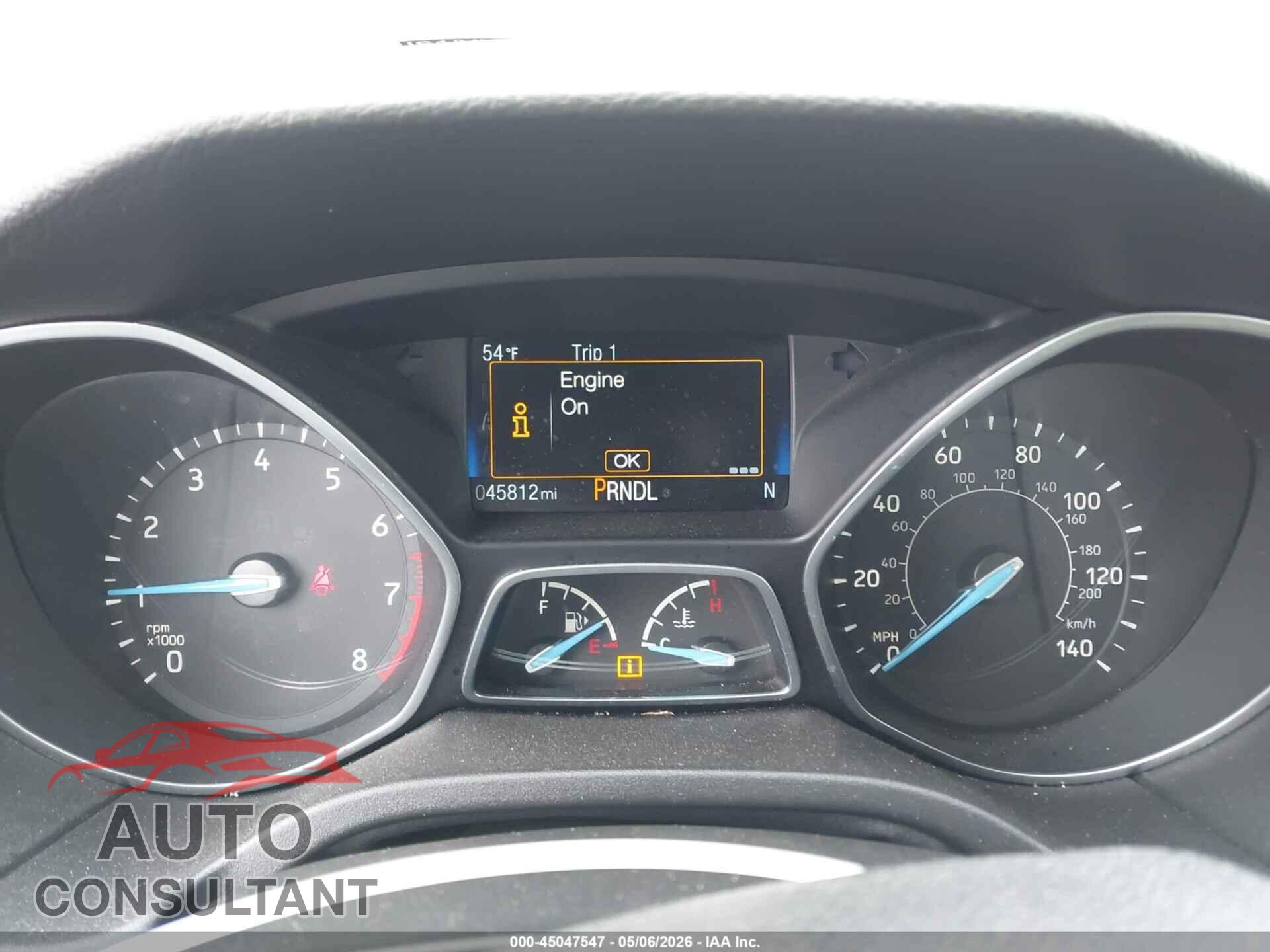 FORD FOCUS 2016 - 1FADP3F21GL393030