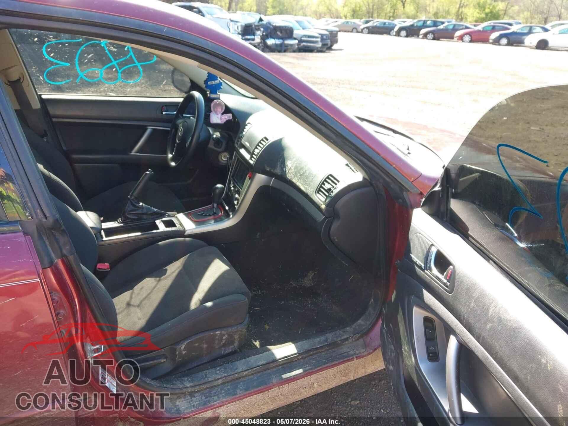 SUBARU LEGACY 2009 - 4S3BL616697236887