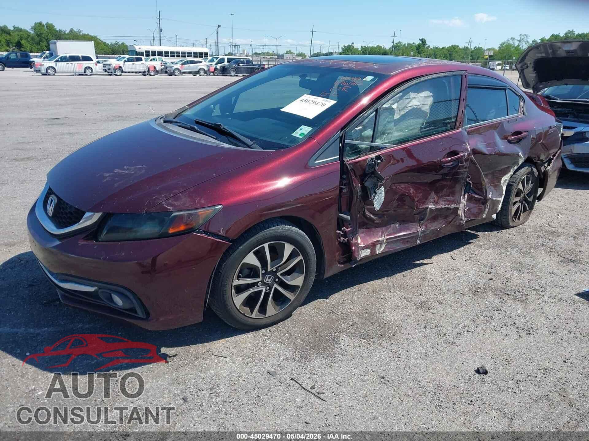 HONDA CIVIC 2015 - 2HGFB2F8XFH554682