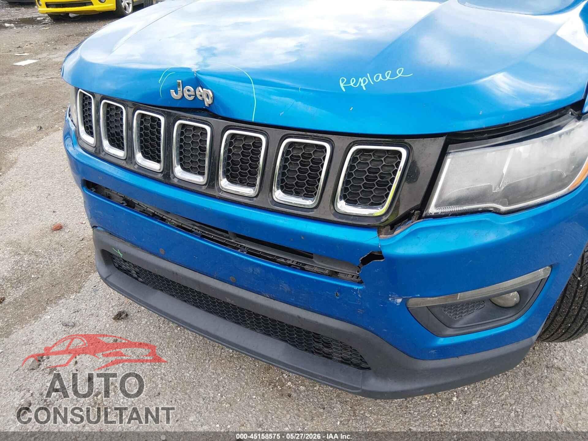JEEP NEW COMPASS 2017 - 3C4NJCBB6HT632423