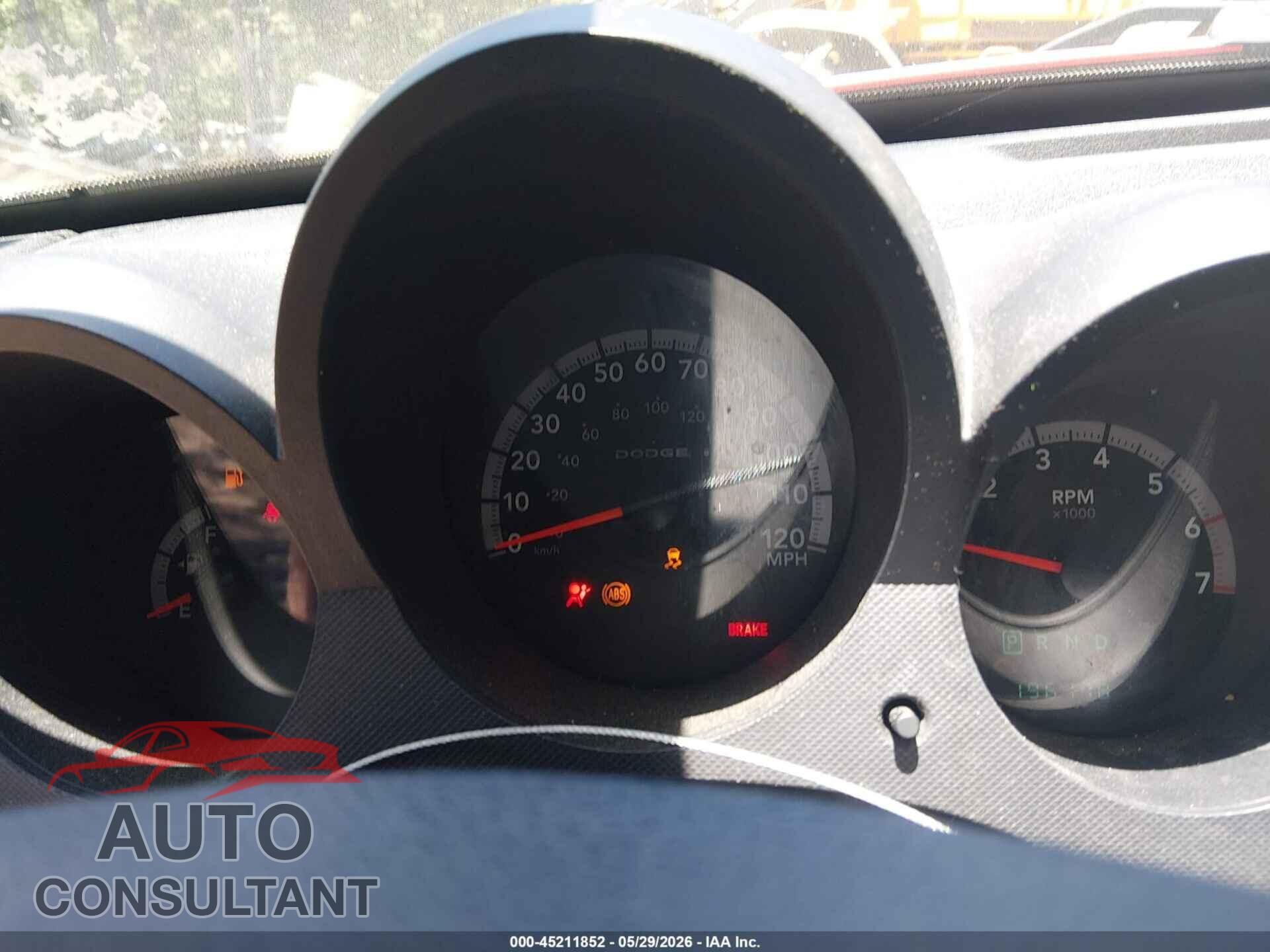 DODGE NITRO 2011 - 1D4PU4GK0BW603390