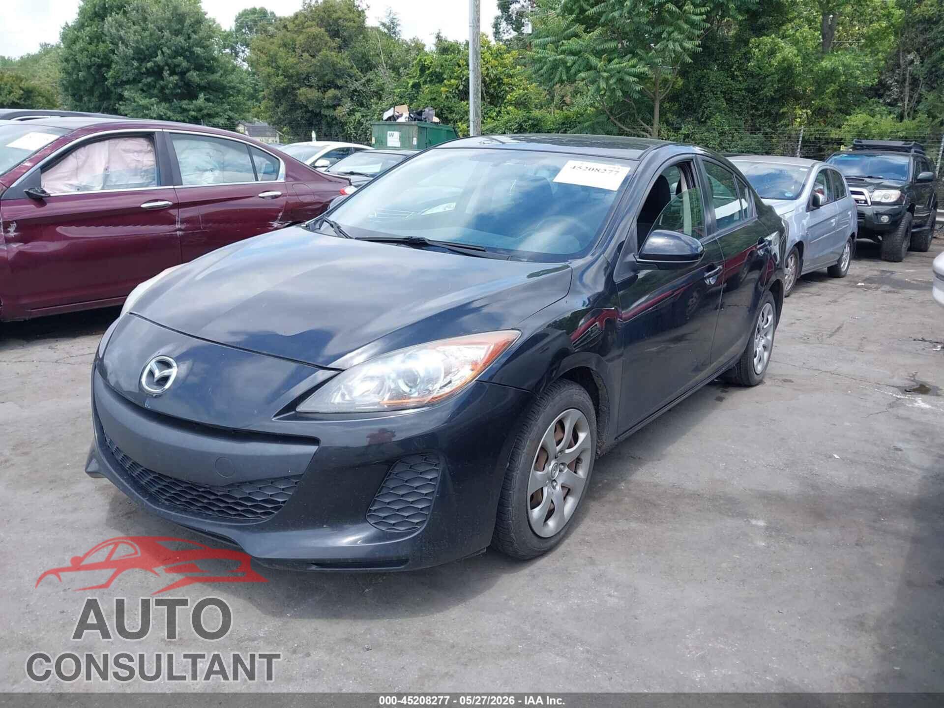 MAZDA MAZDA3 2013 - JM1BL1U78D1846356