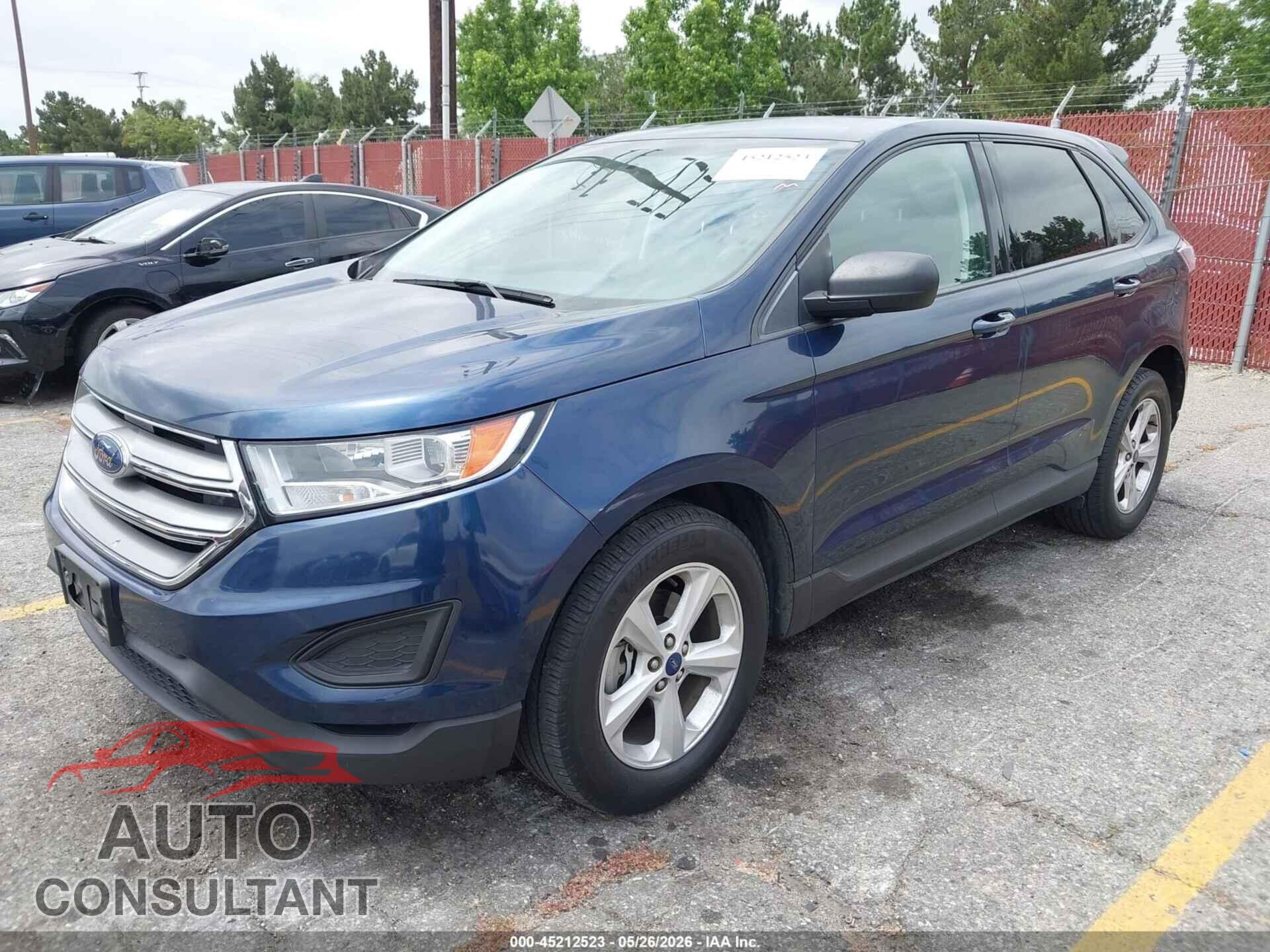FORD EDGE 2017 - 2FMPK3G9XHBC45313