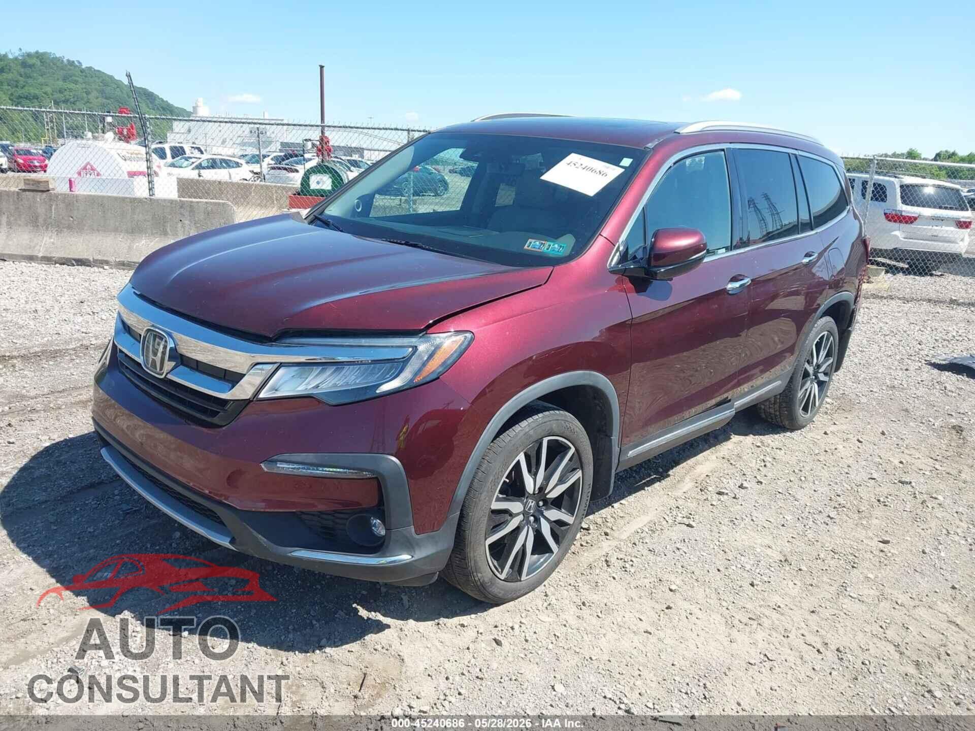 HONDA PILOT 2019 - 5FNYF6H63KB090388
