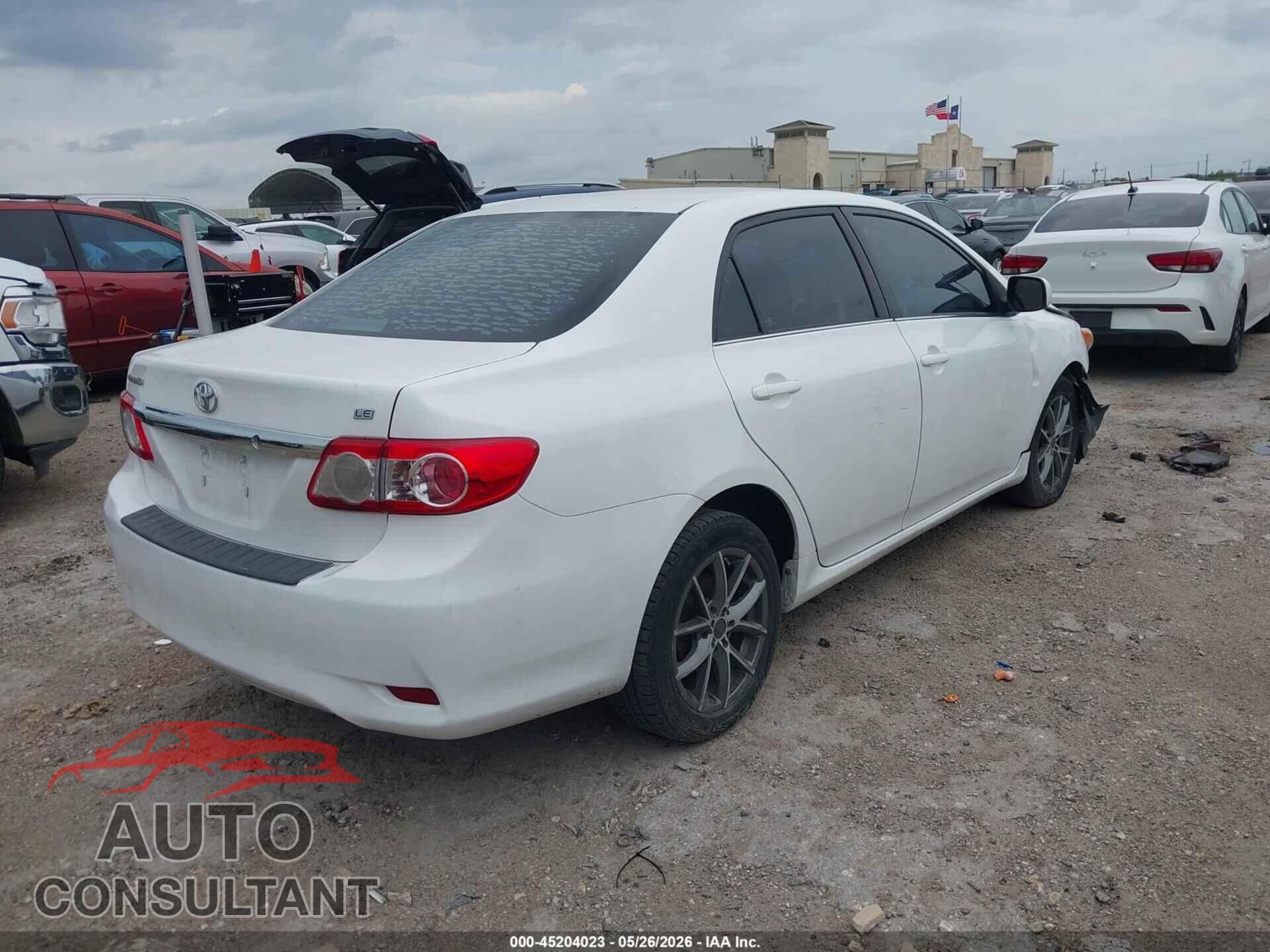 TOYOTA COROLLA 2013 - 5YFBU4EE6DP103542