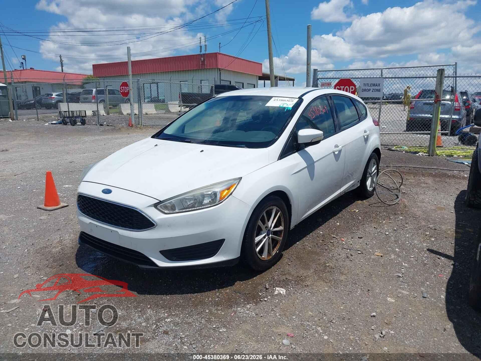 FORD FOCUS 2017 - 1FADP3K25HL267387