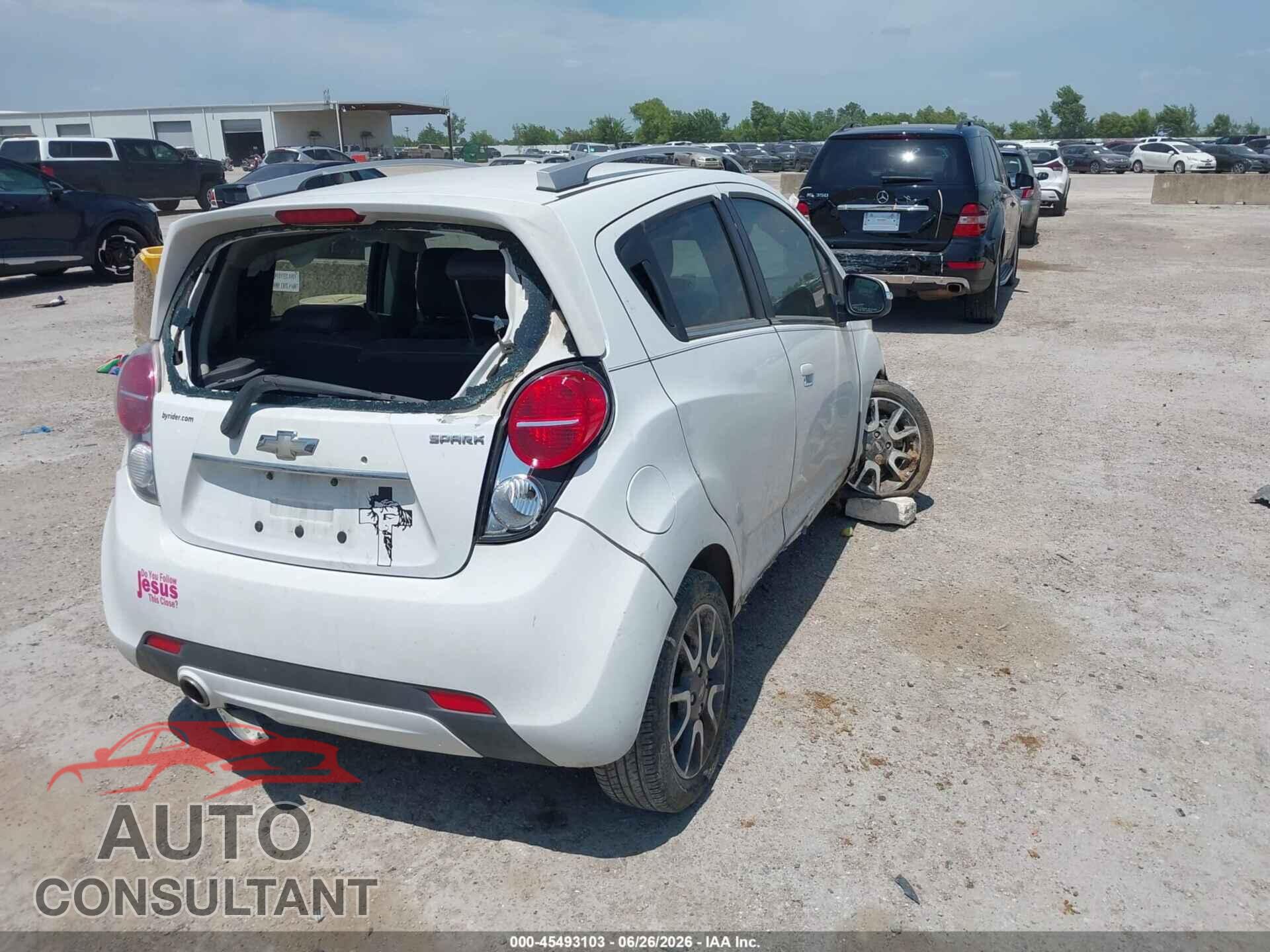 CHEVROLET SPARK 2014 - KL8CF6S91EC572865