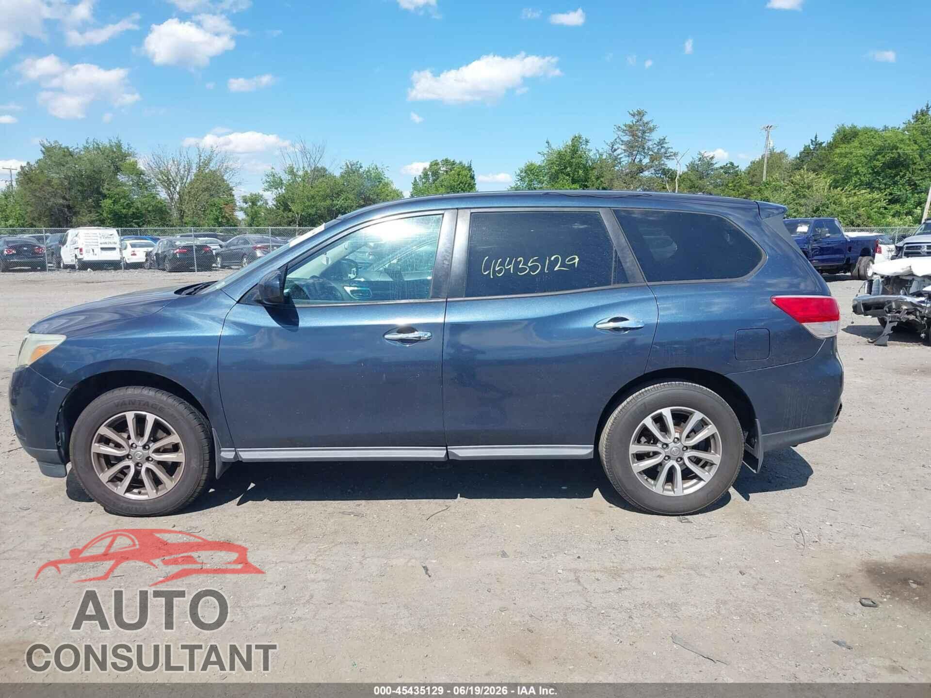 NISSAN PATHFINDER 2013 - 5N1AR2MN6DC649166