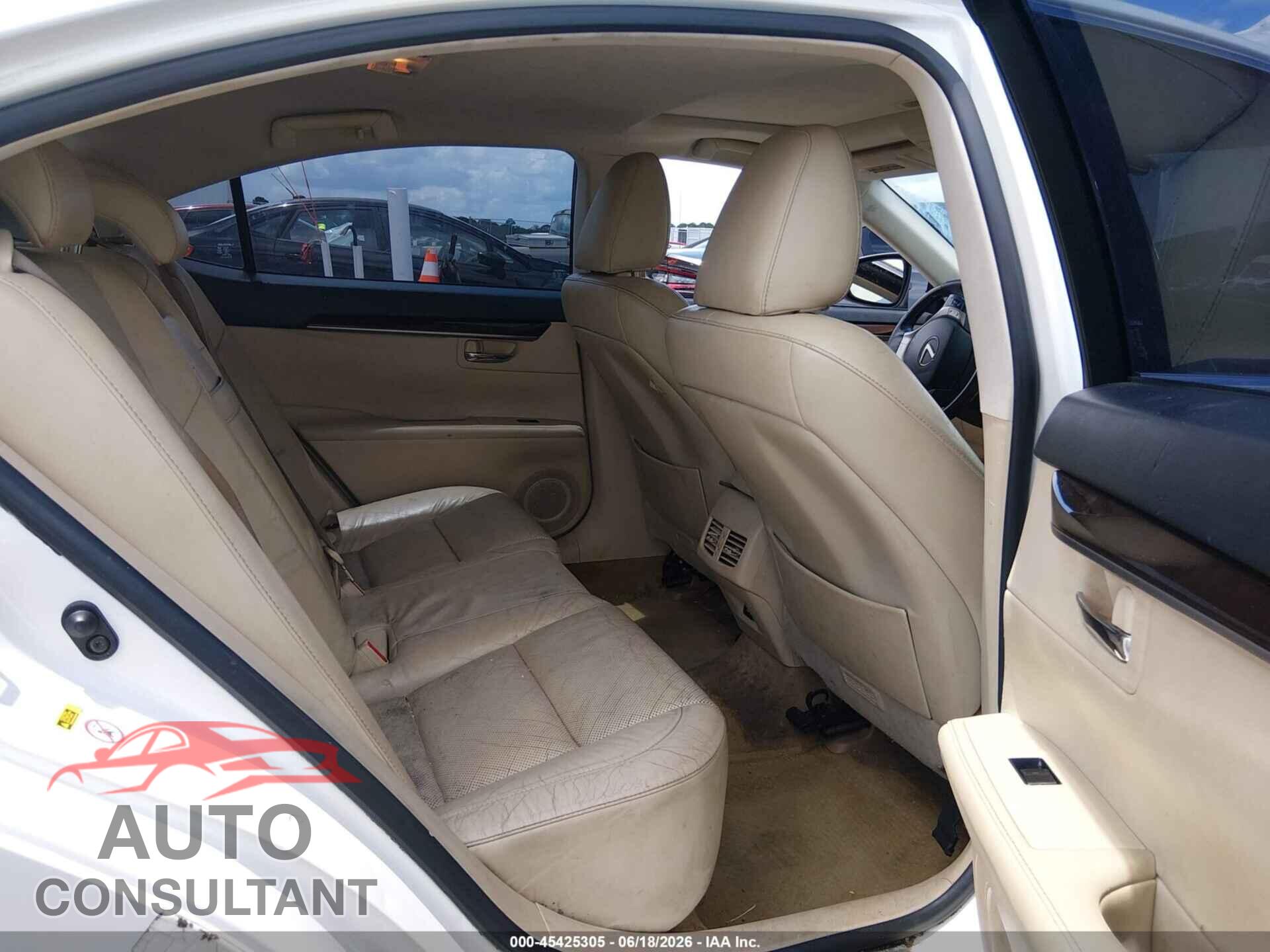 LEXUS ES 350 2013 - JTHBK1GG4D2068094