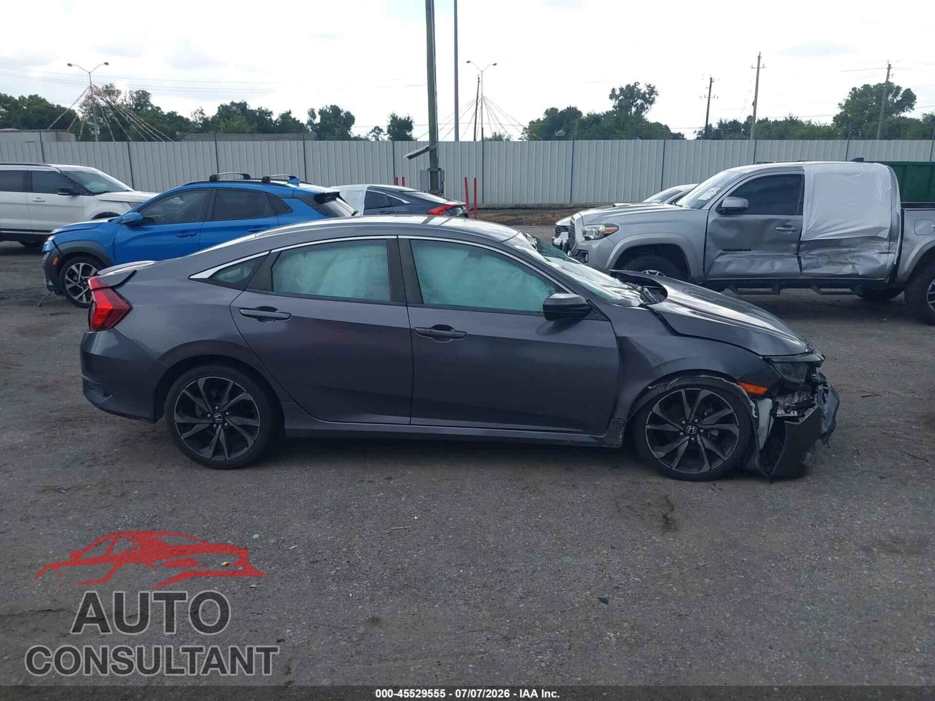 HONDA CIVIC 2021 - 19XFC2F87ME202096