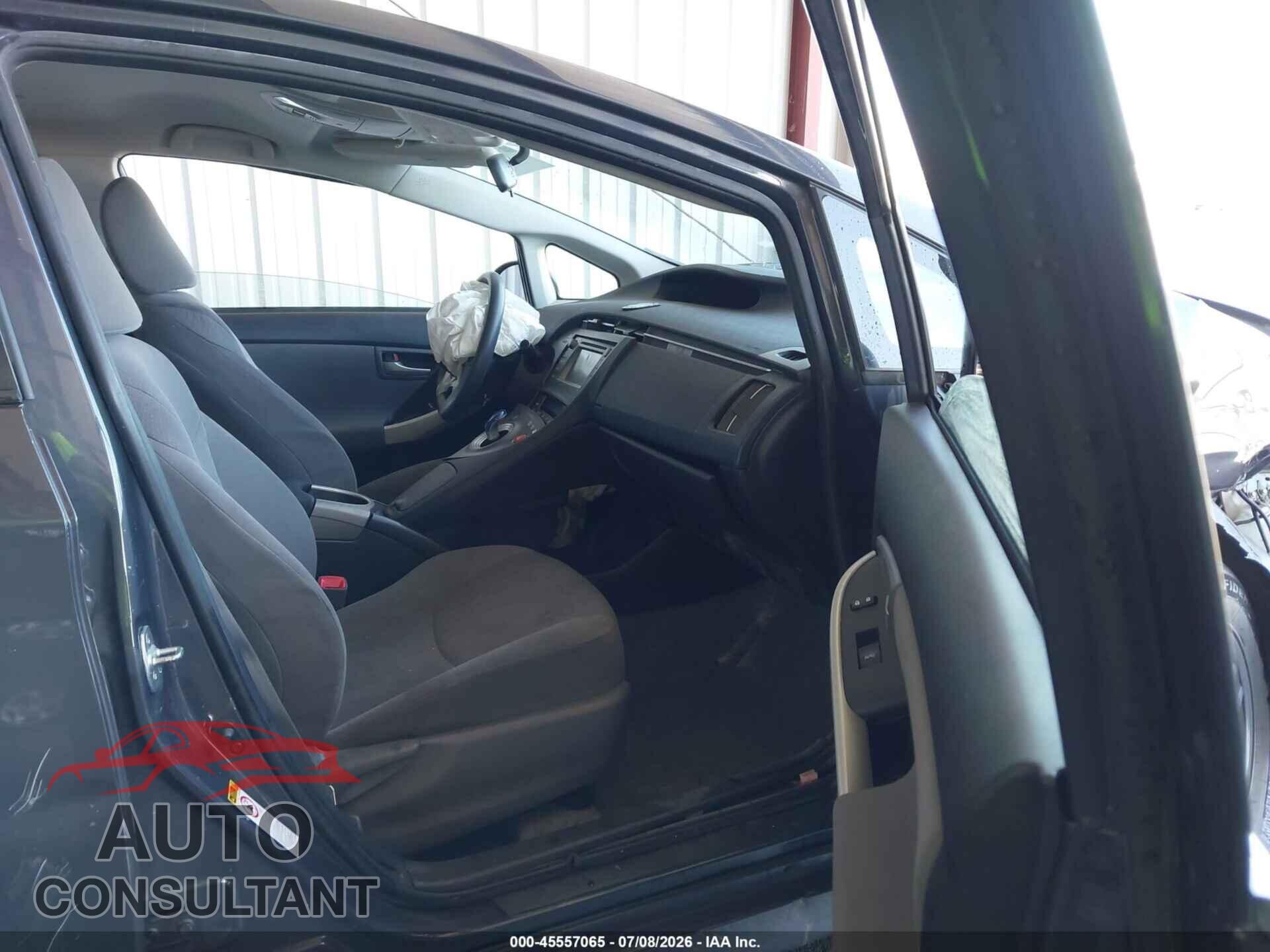 TOYOTA PRIUS 2012 - JTDKN3DU8C1551476